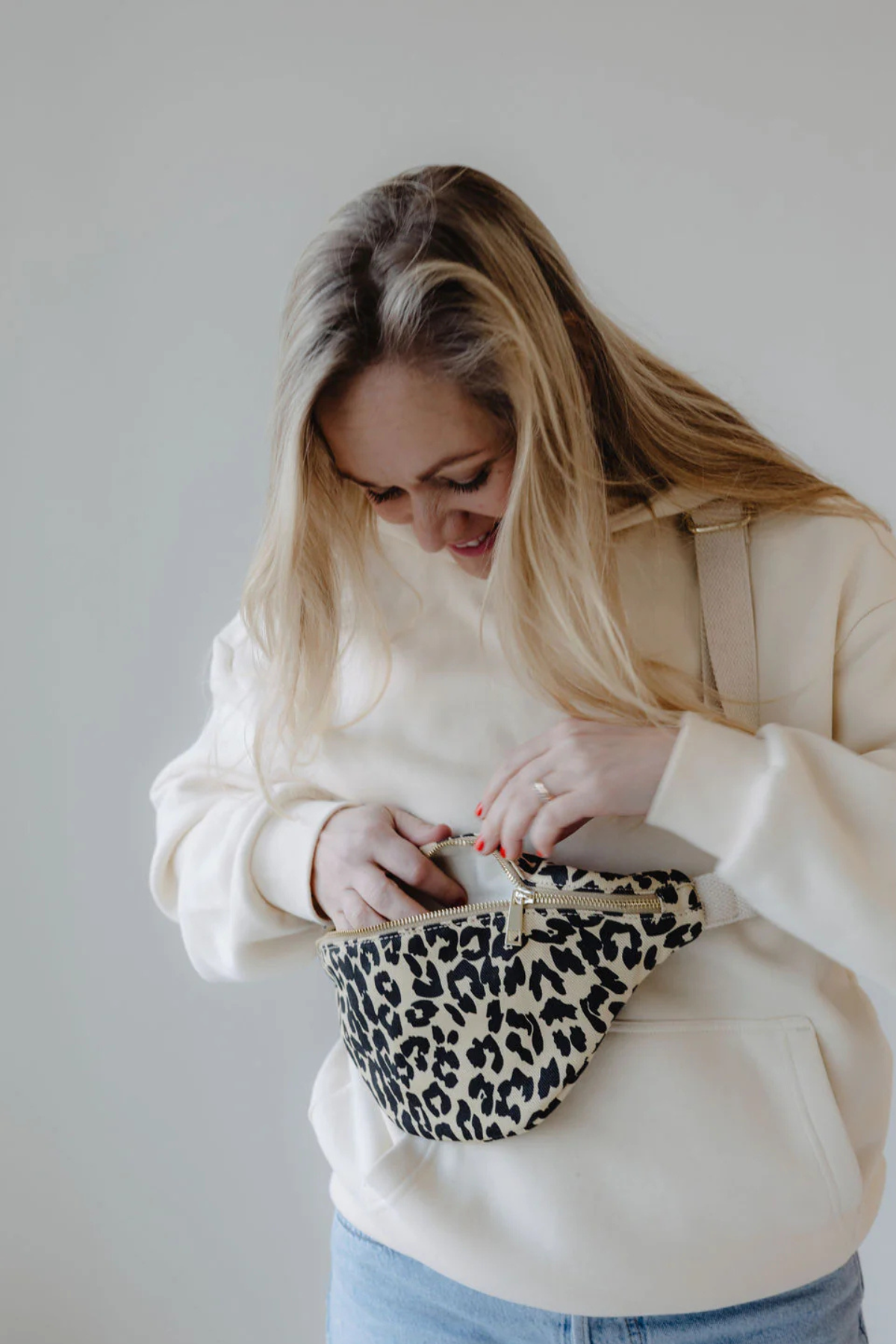 Belt Bag Small Canvas | Leo Vanilla