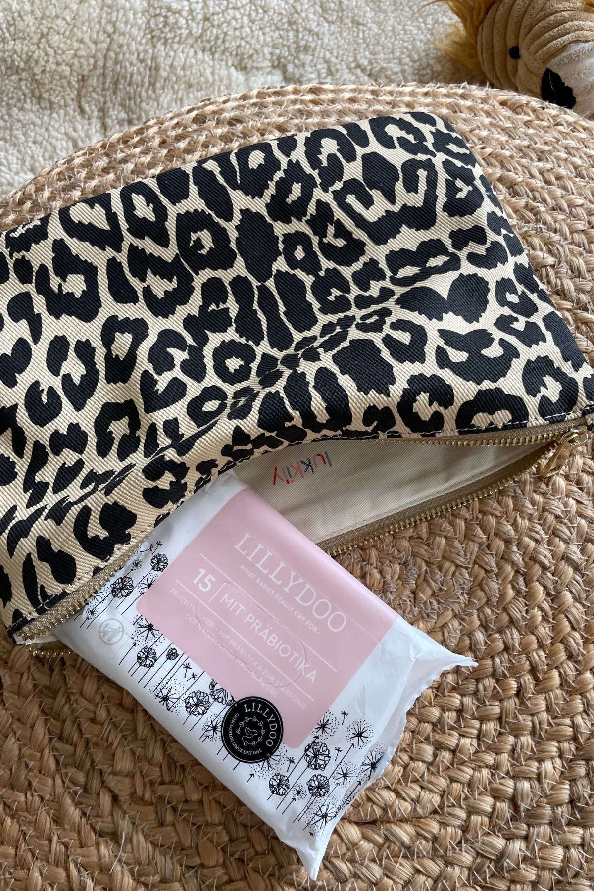 Pouch Maxi Canvas | Leo Vanilla