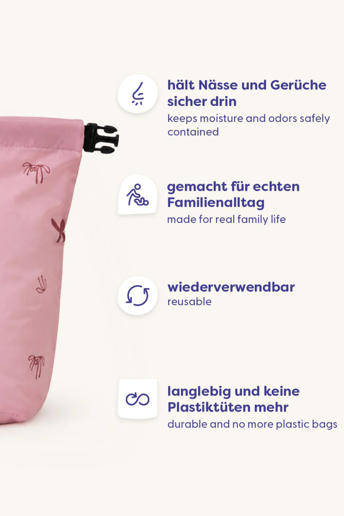Wet Bag "Pretty Bow"