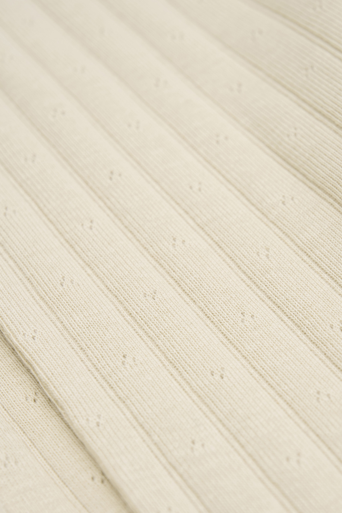 Pyjama Set mit Pointelle Muster