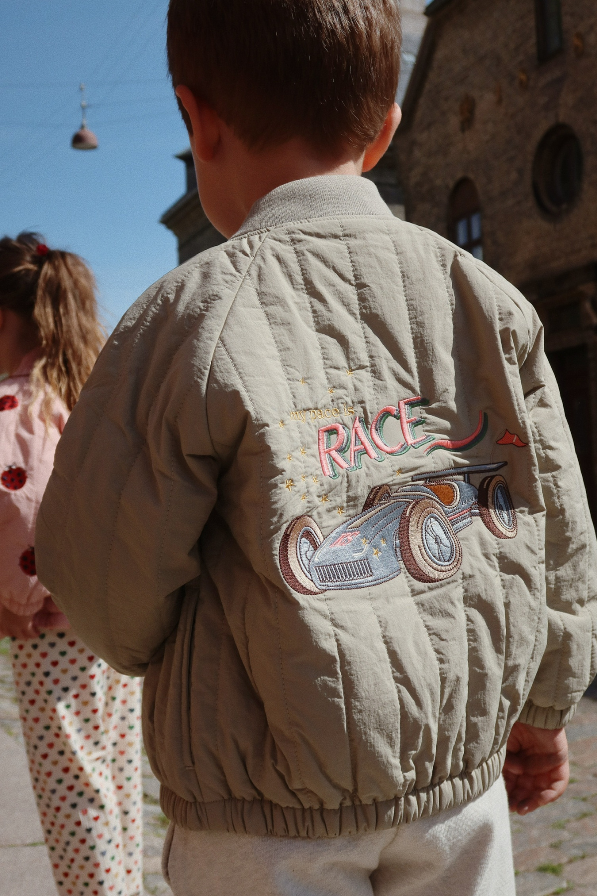 Kinder-Bomberjacke “Juno” | Race Laurel Oak