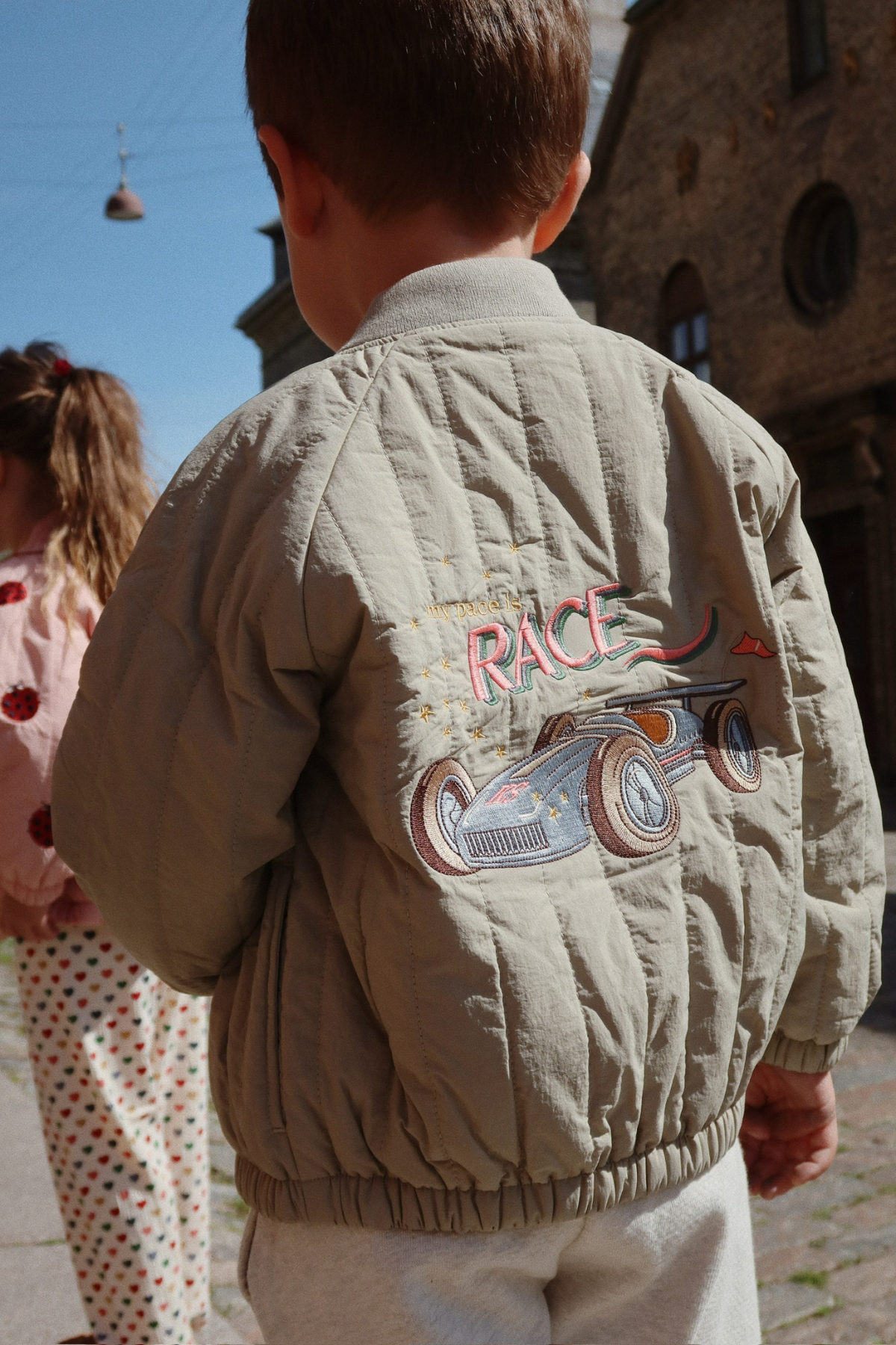 Kinder-Bomberjacke “Juno” | Race Laurel Oak