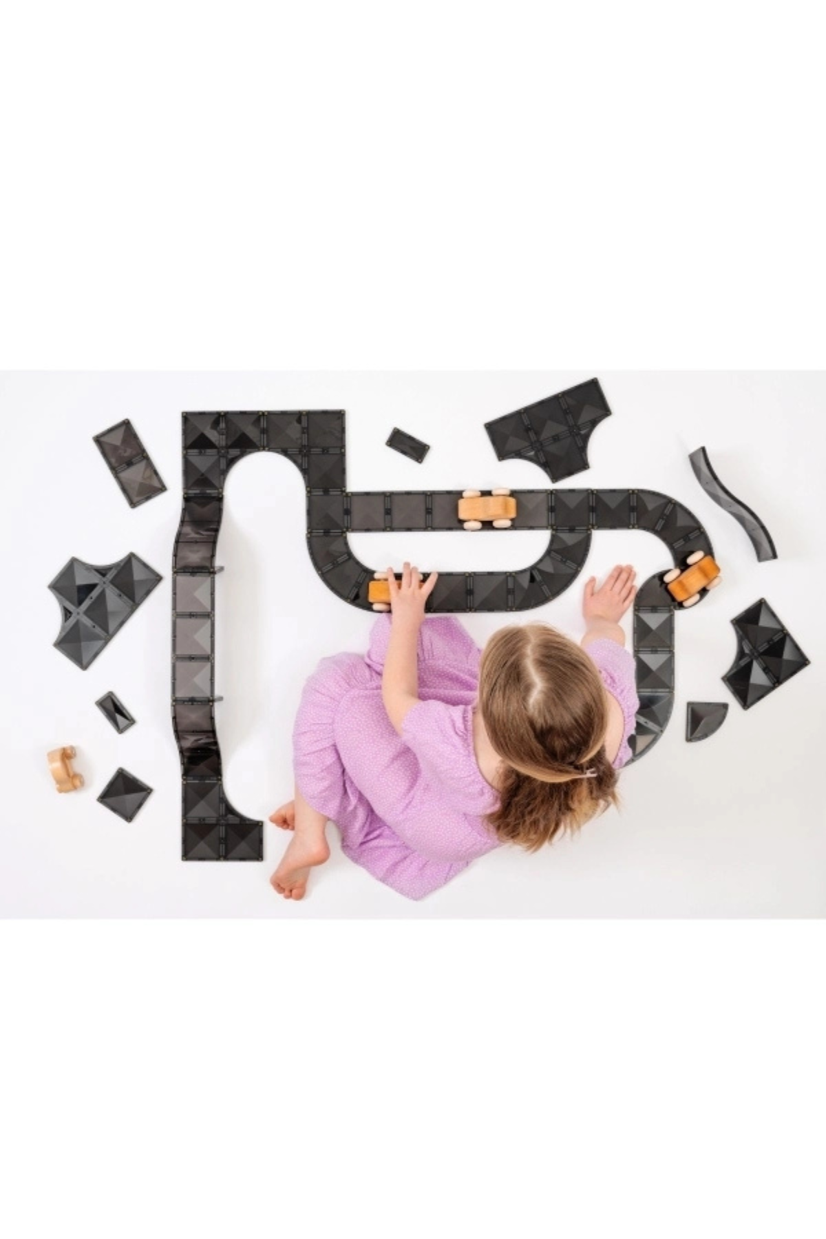 Magnetbausteine "Roads" - 48 Teile