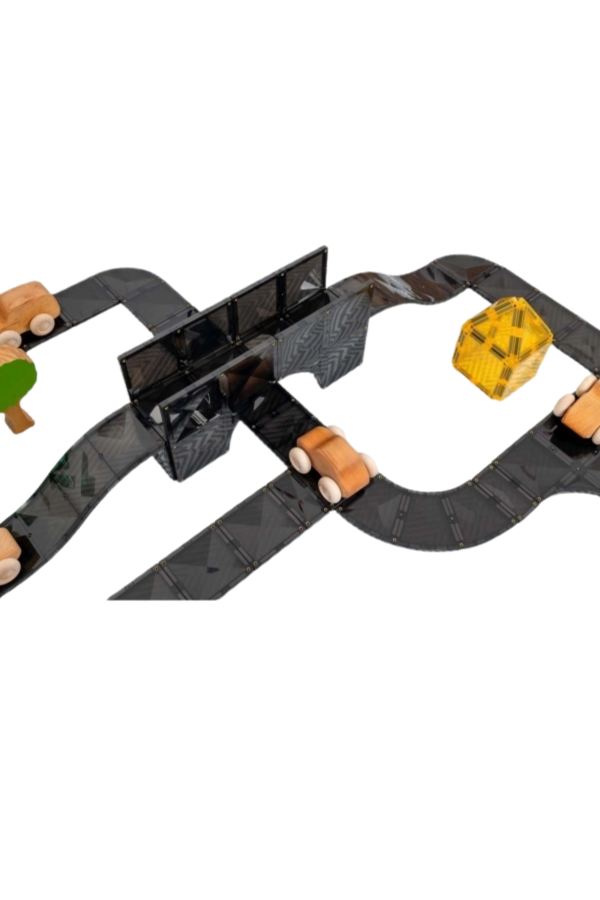 Magnetbausteine "Roads" - 48 Teile