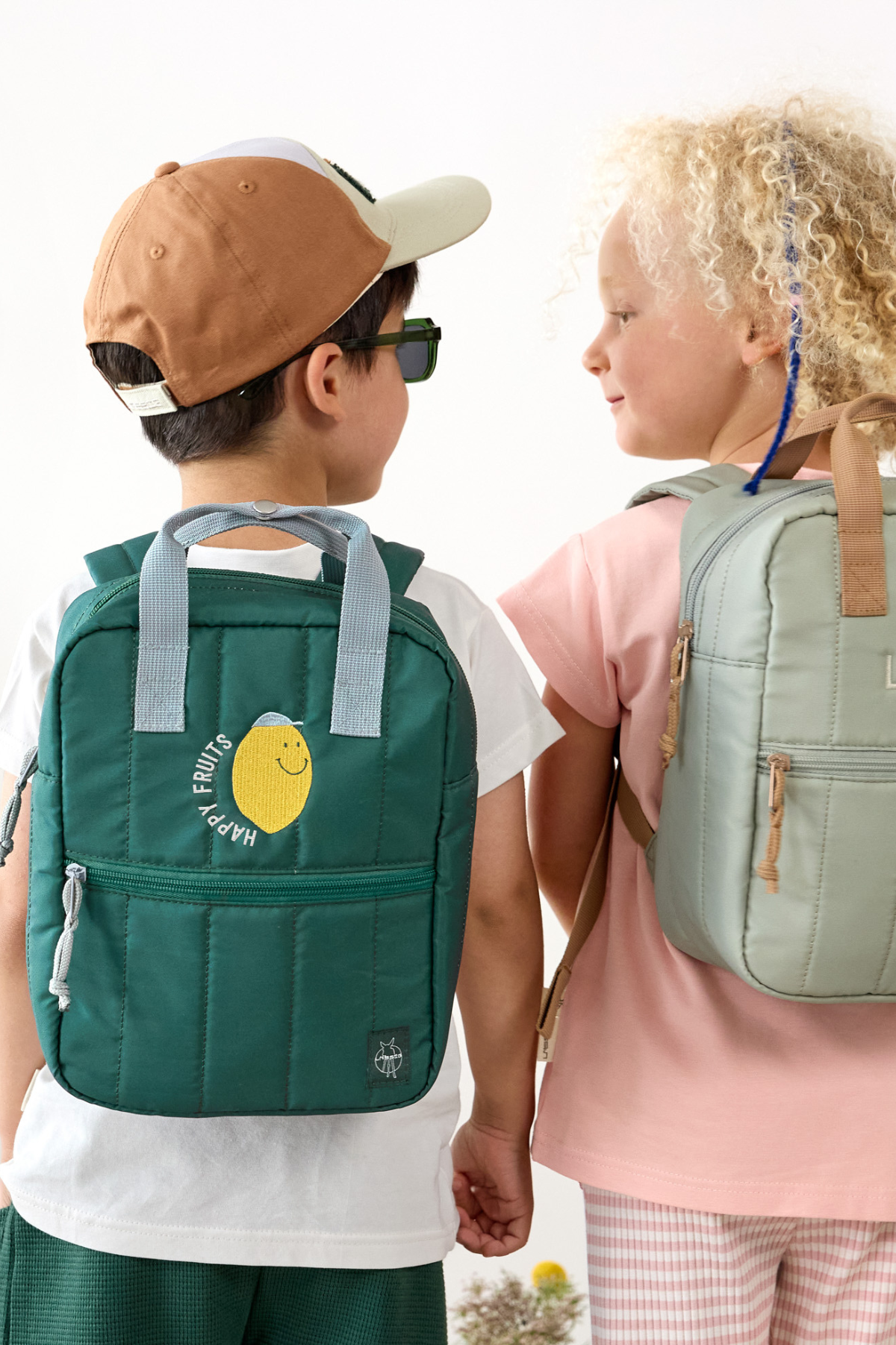 Kindergartenrucksack | Lemon Dark Green