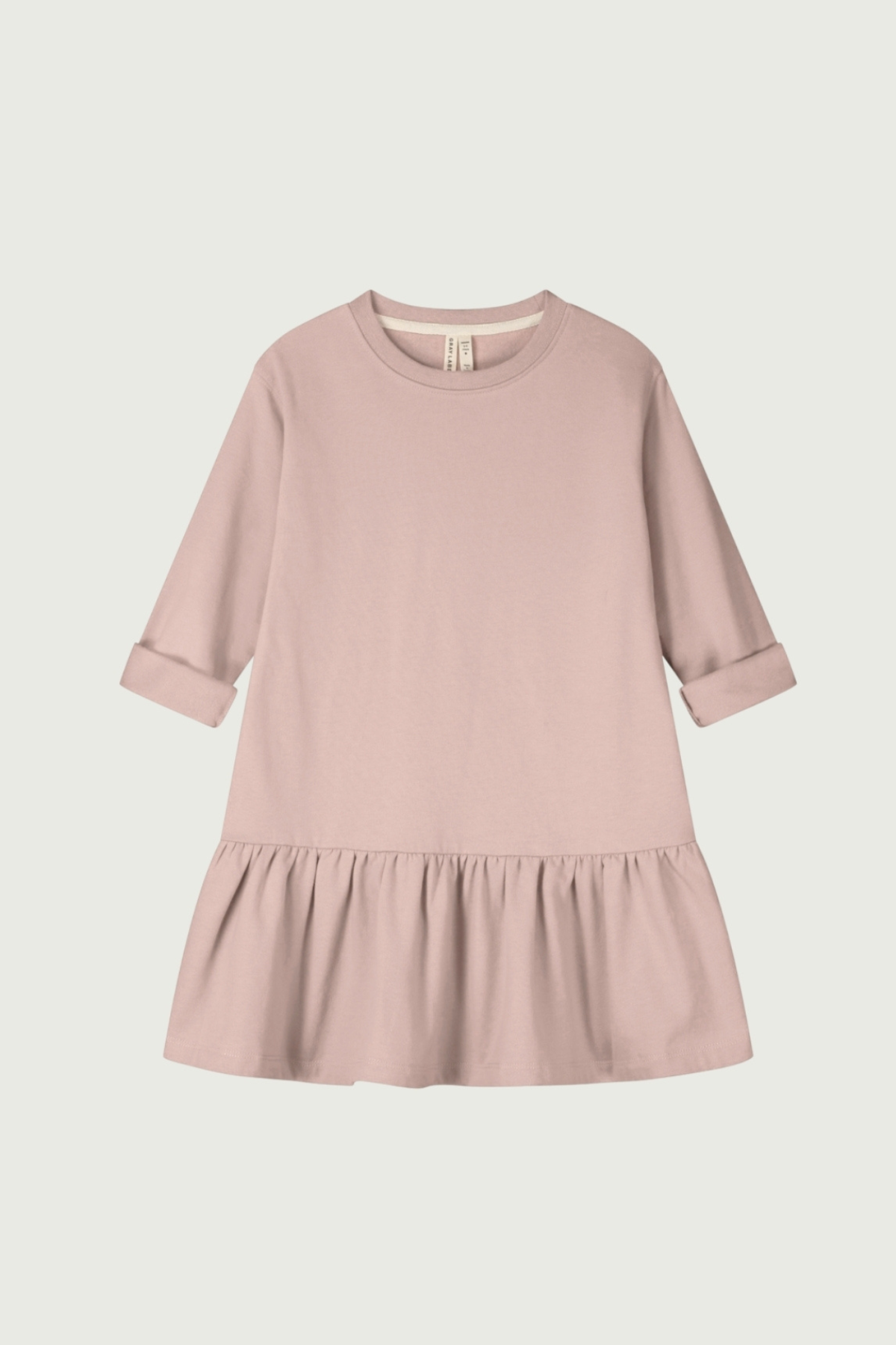 Rüschenkleid GOTS | Faded Pink