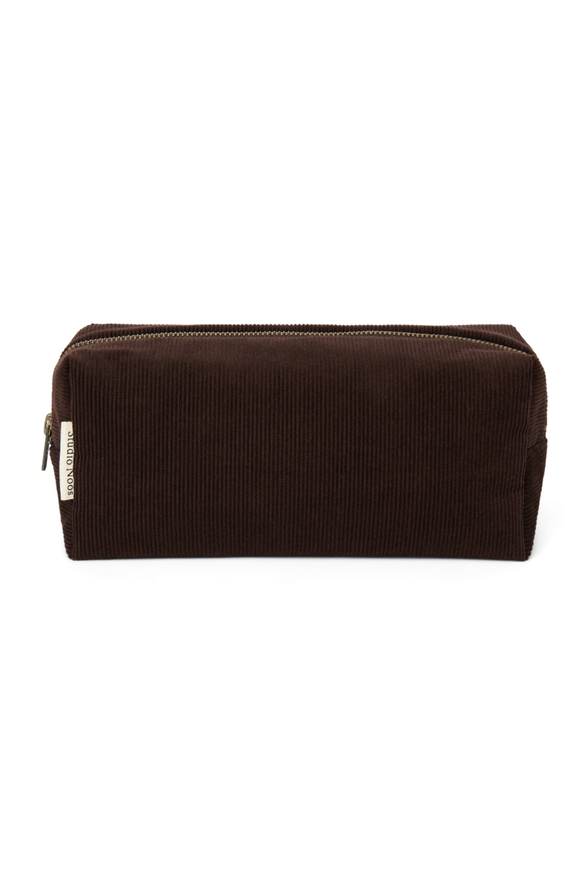 Kulturtasche "Rib Puffy Pouch" | Dark Brown