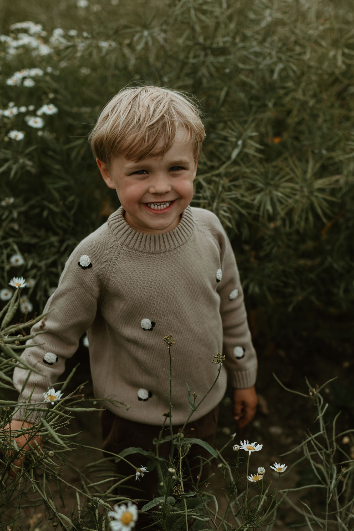 Pullover "Lars" mit Stickerei