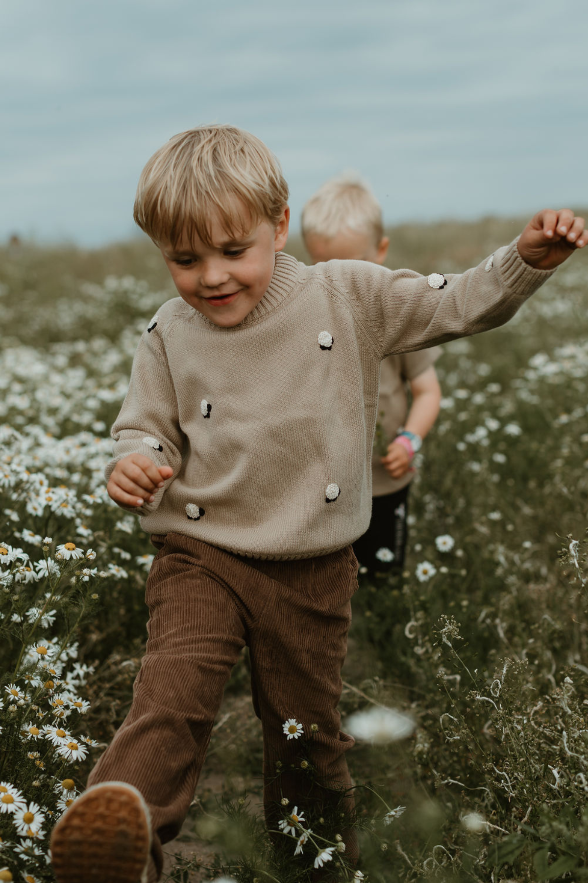 Pullover "Lars" mit Stickerei