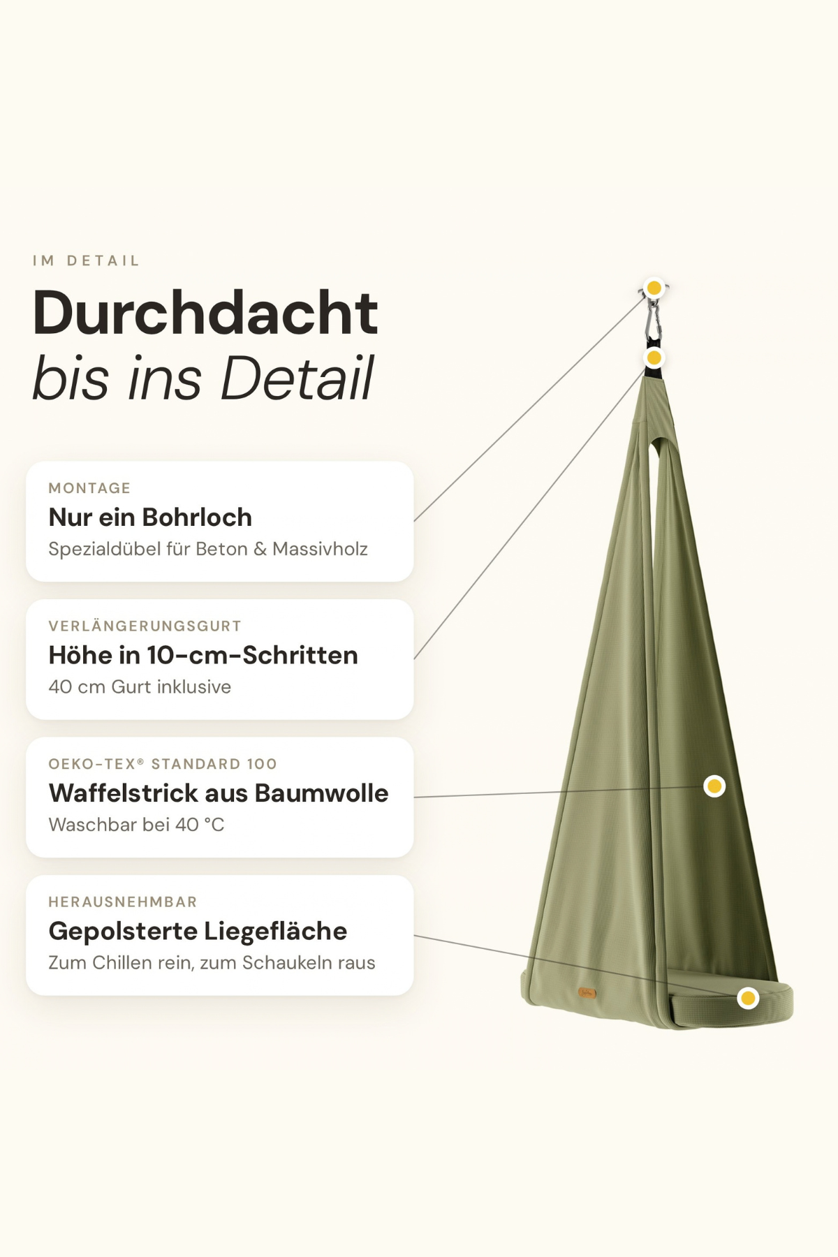 Schaukel "Play and Chill" | Indoor