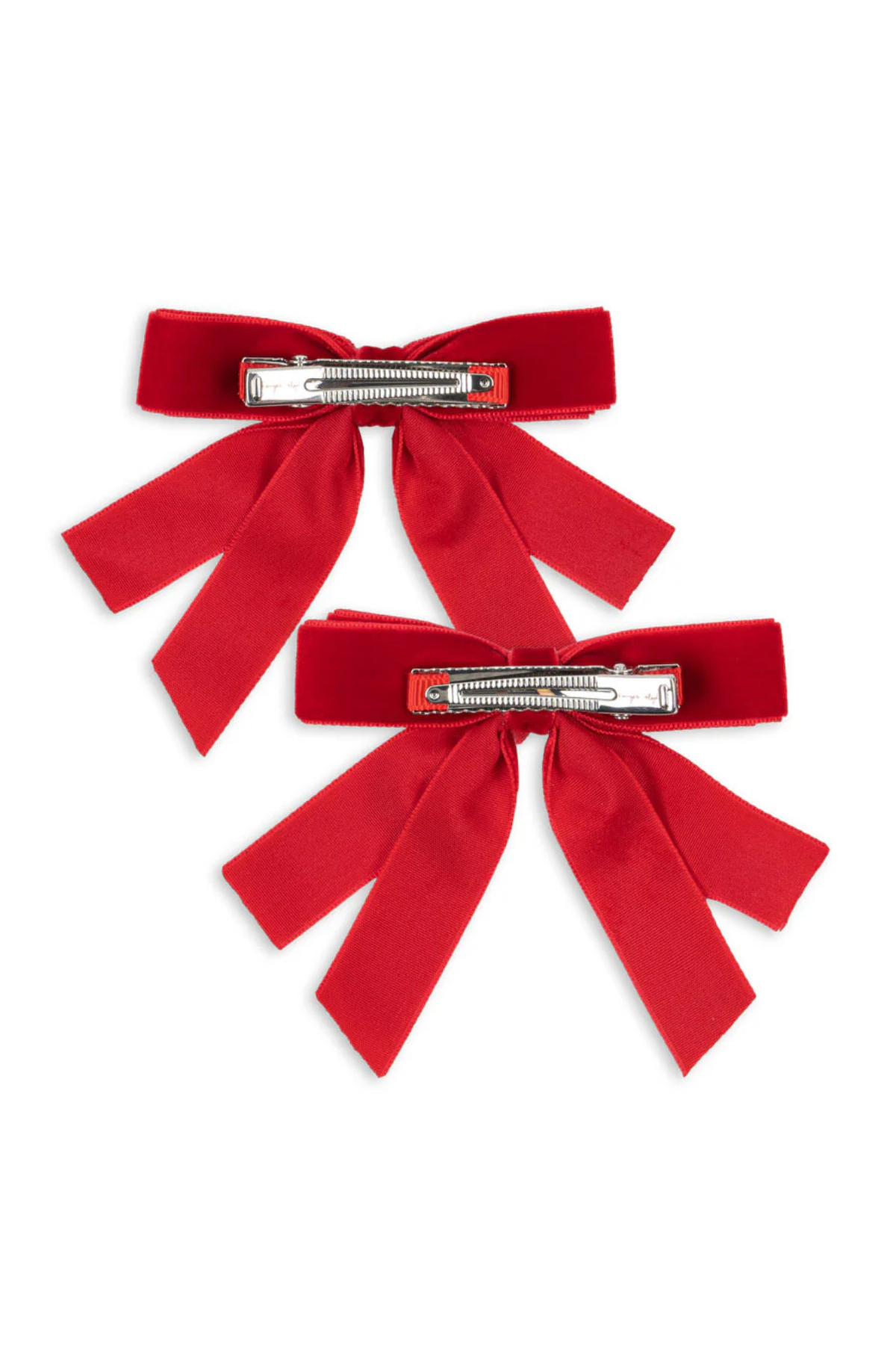 2er-Set Schleifen Haarspangen | Barbados Cherry
