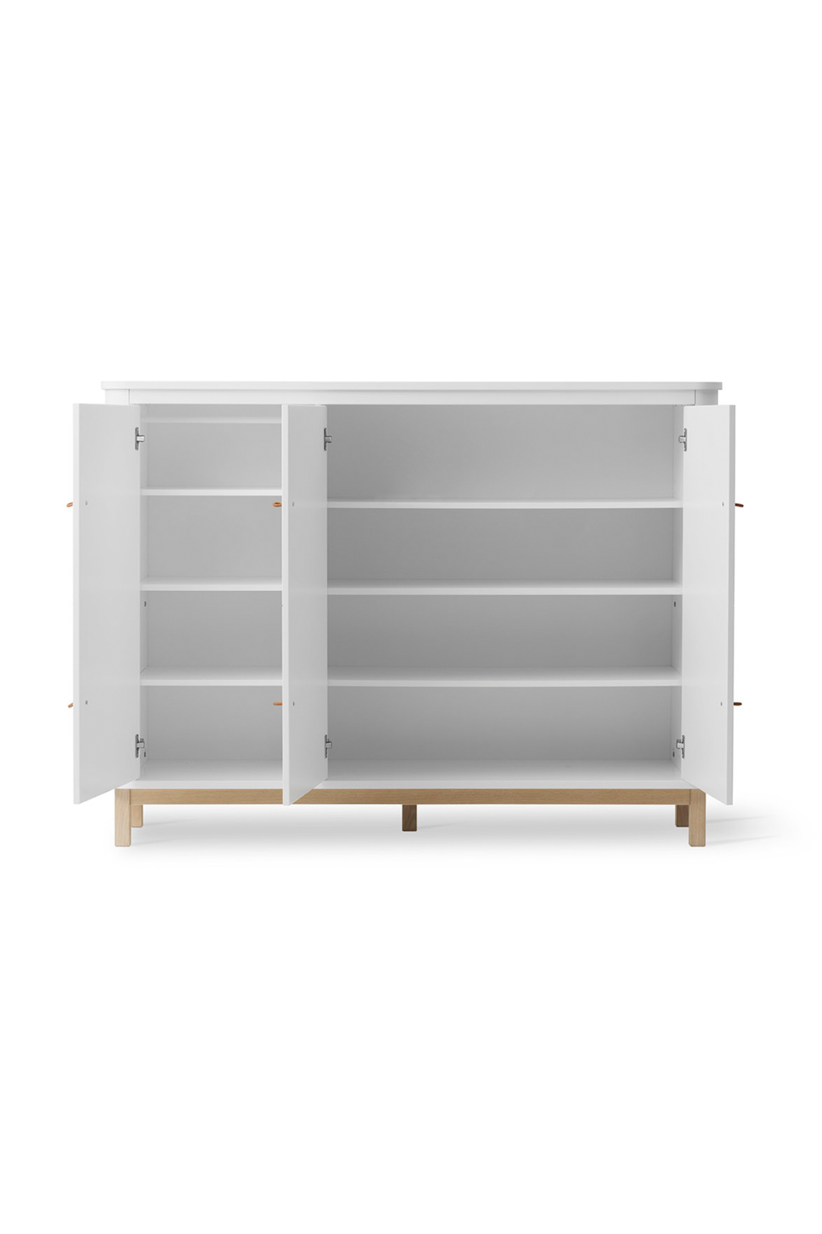 Multi-Schrank "Wood" 3-türig | verschiedene Farben