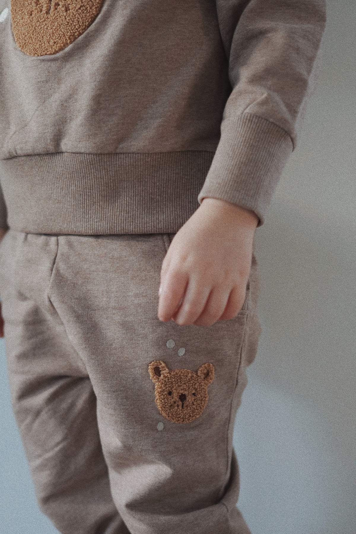 Sweatset "Cholet" | Brown Natural Melange
