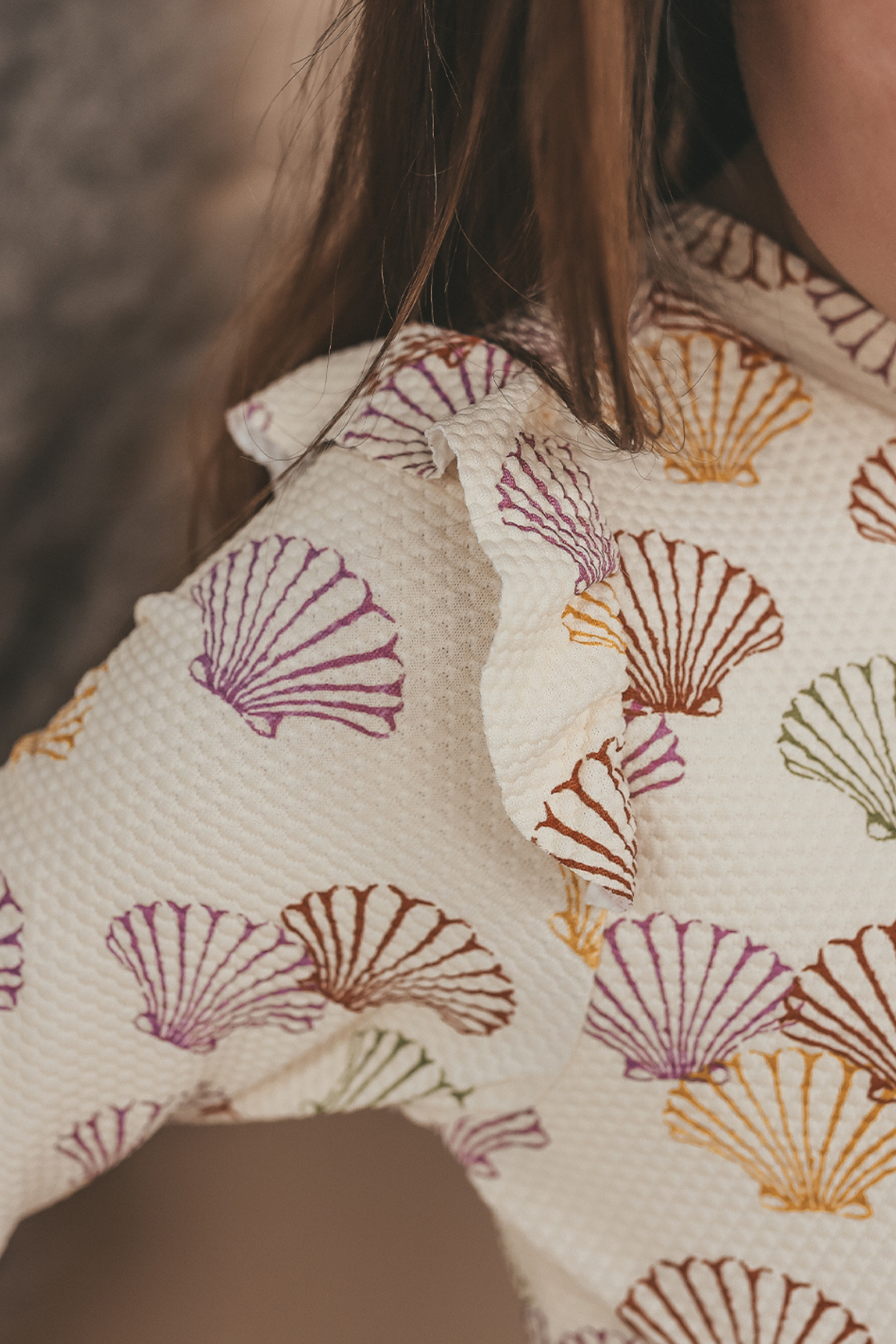 Badeanzug "Shells" UPF 50+ | Multicolor