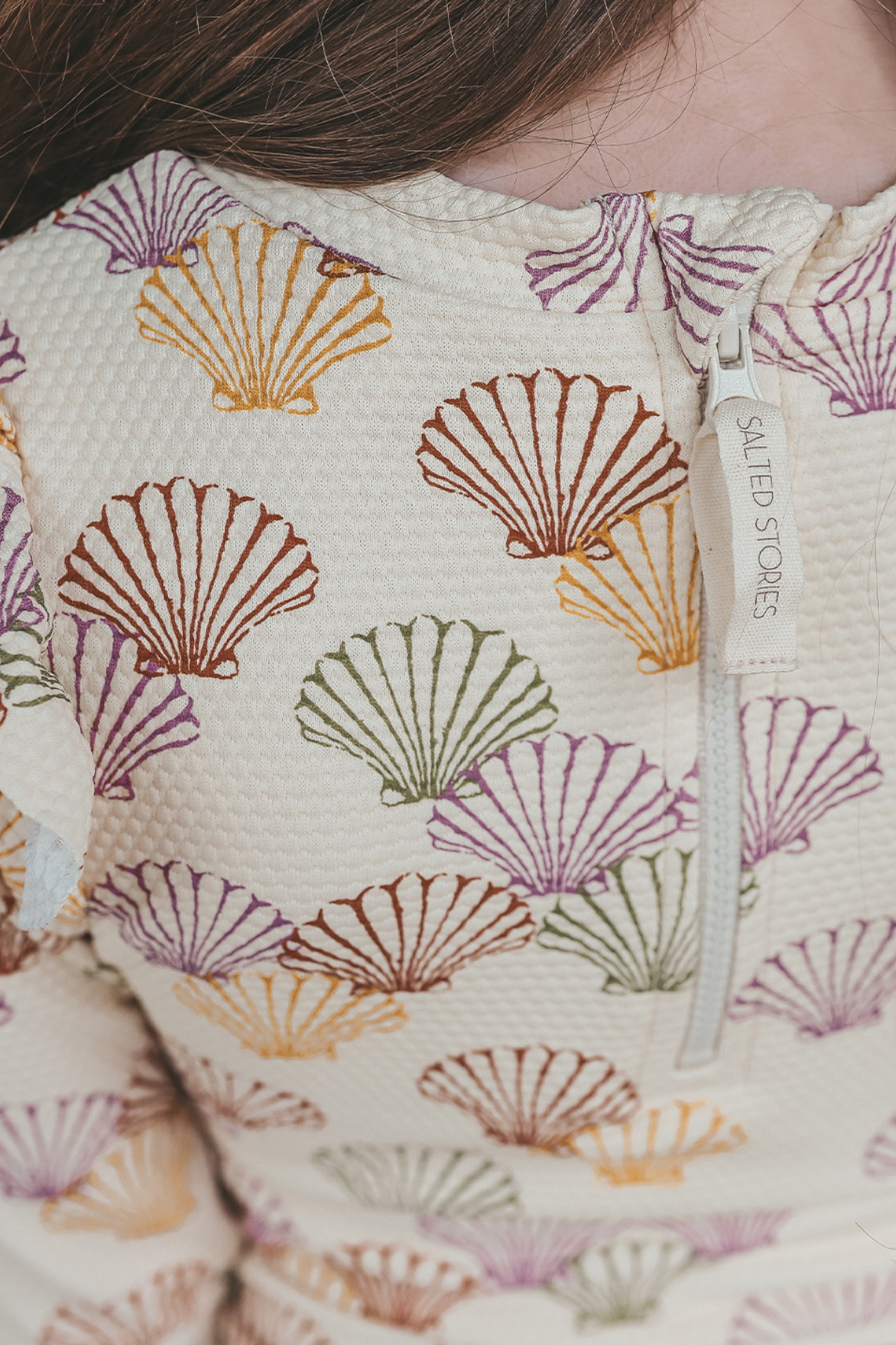 Badeanzug "Shells" UPF 50+ | Multicolor