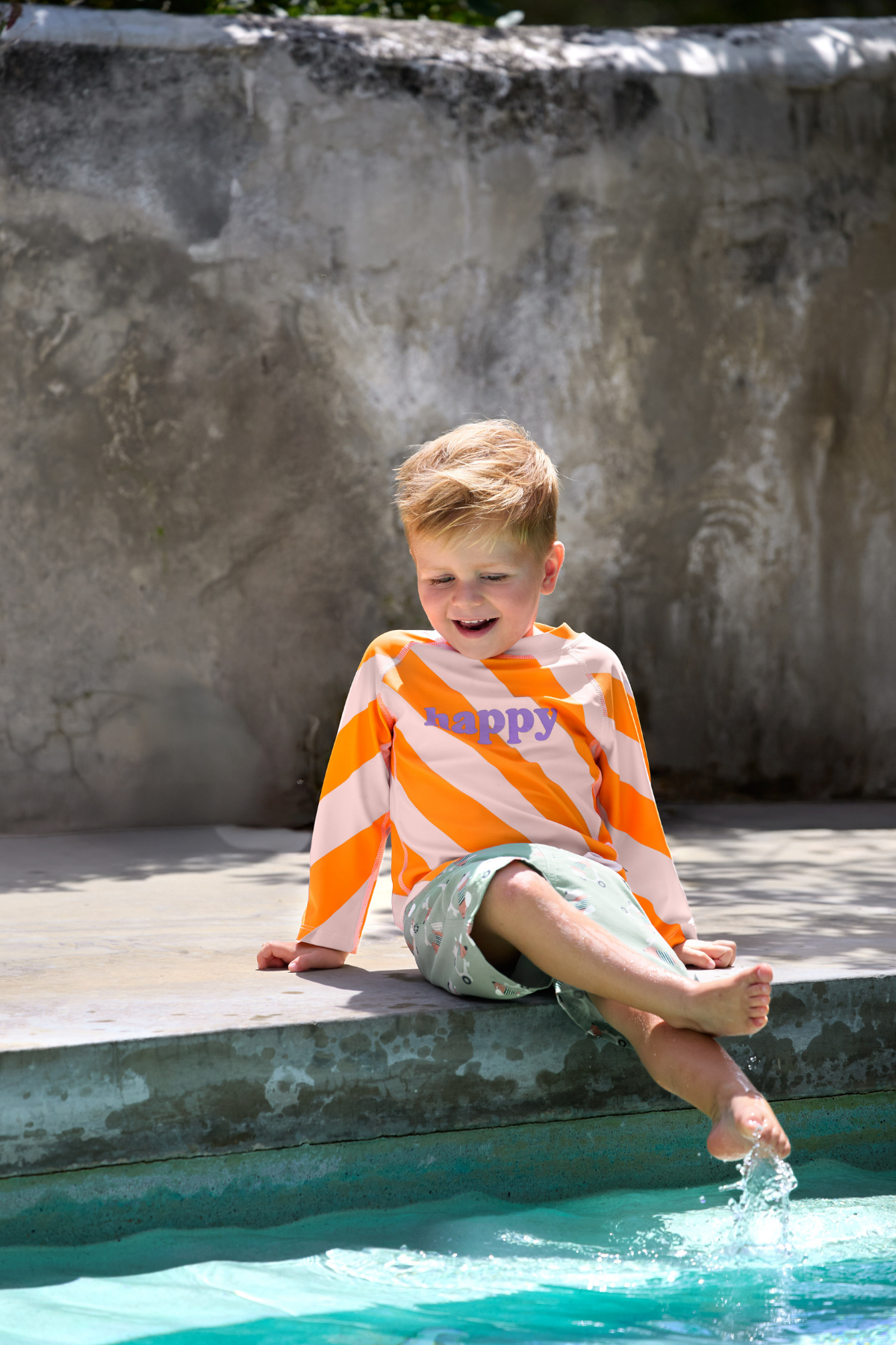 Badeshorts "Scooter/Dog" mit integrierter Schwimmwindel | mit UV Schutz