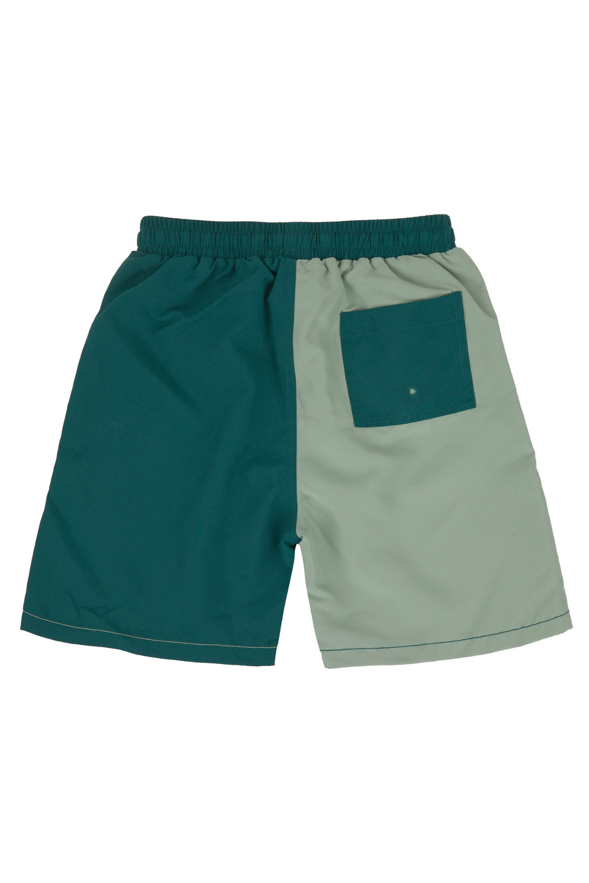 Board Shorts "Stripes" mit UV-Schutz 80 | Dark Sea/Green