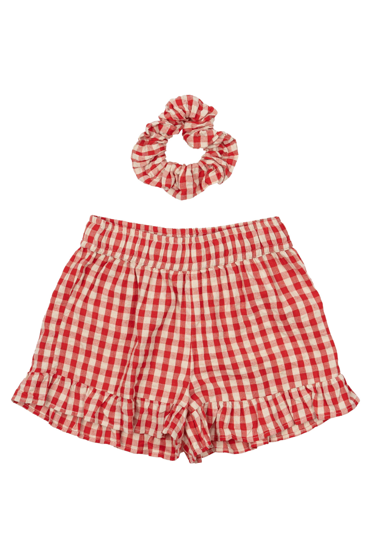Karierte Shorts "Nally" | Poppy Red Check