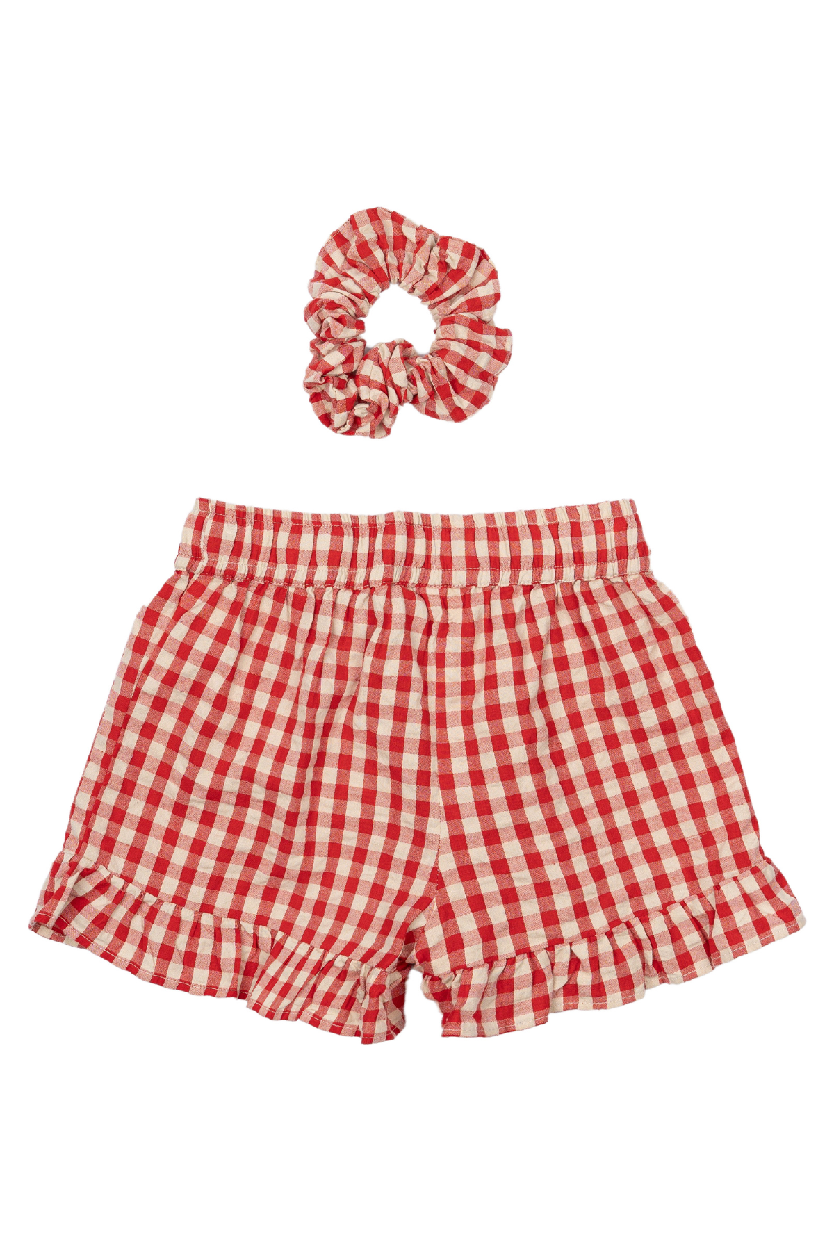 Karierte Shorts "Nally" | Poppy Red Check