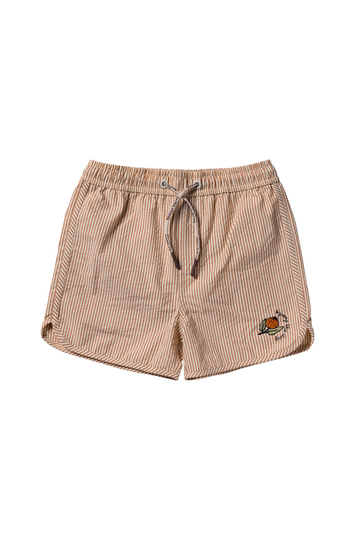 Swim Shorts "Seersucker" UPF 50+ | Bombay Brown