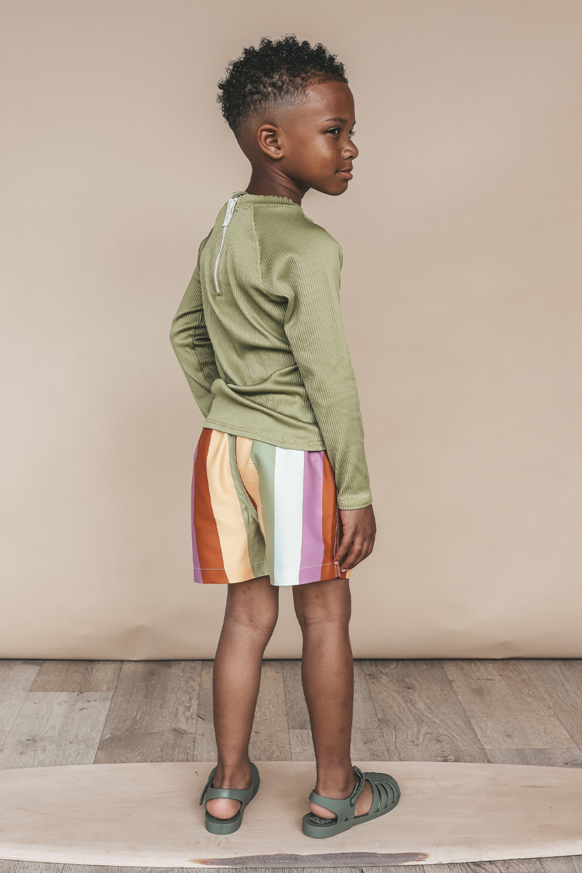 Swim Shorts "Multi Stripe" UPF 50+ | Multicolor