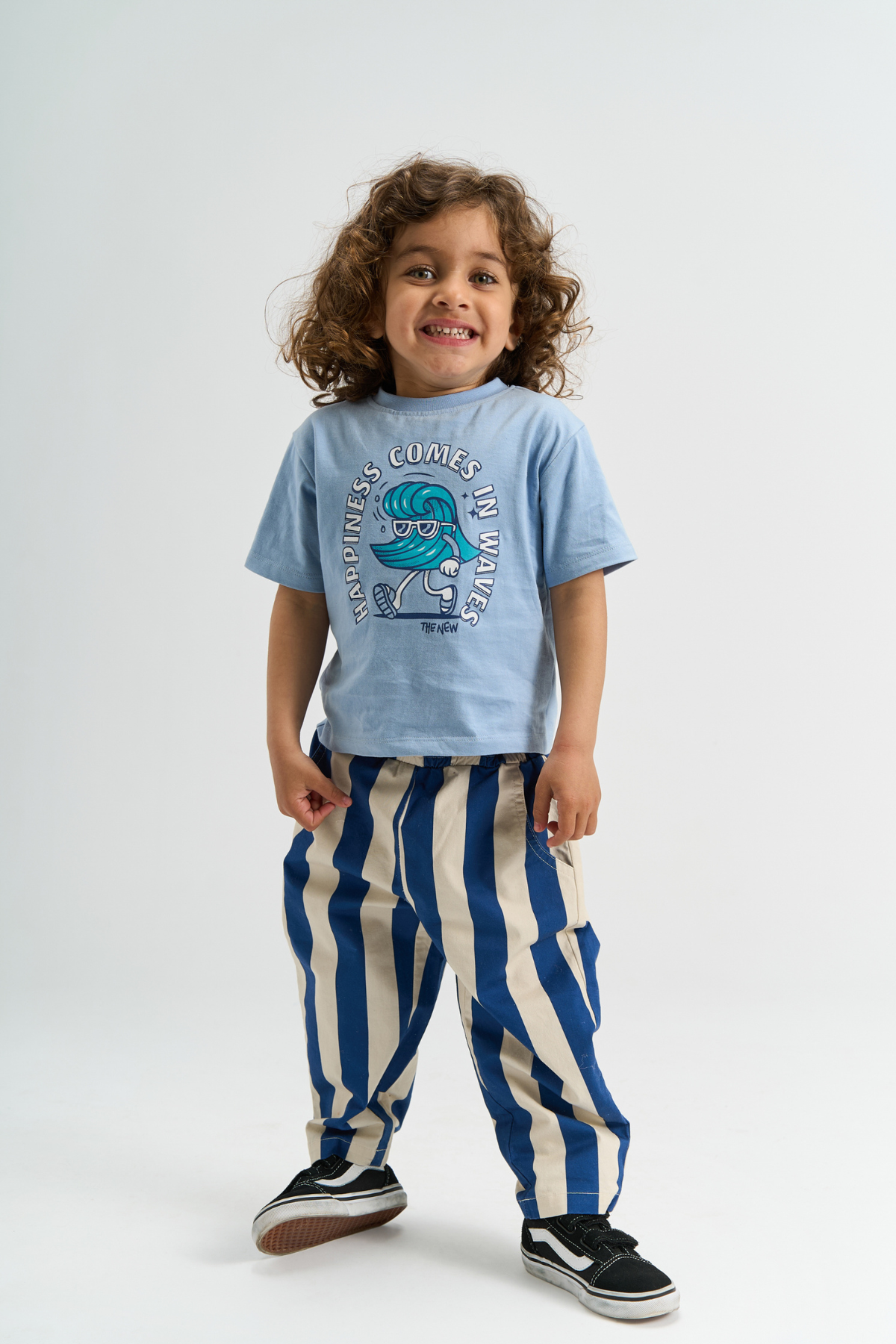 Gestreifte Hose "Silas" | True Blue Striped