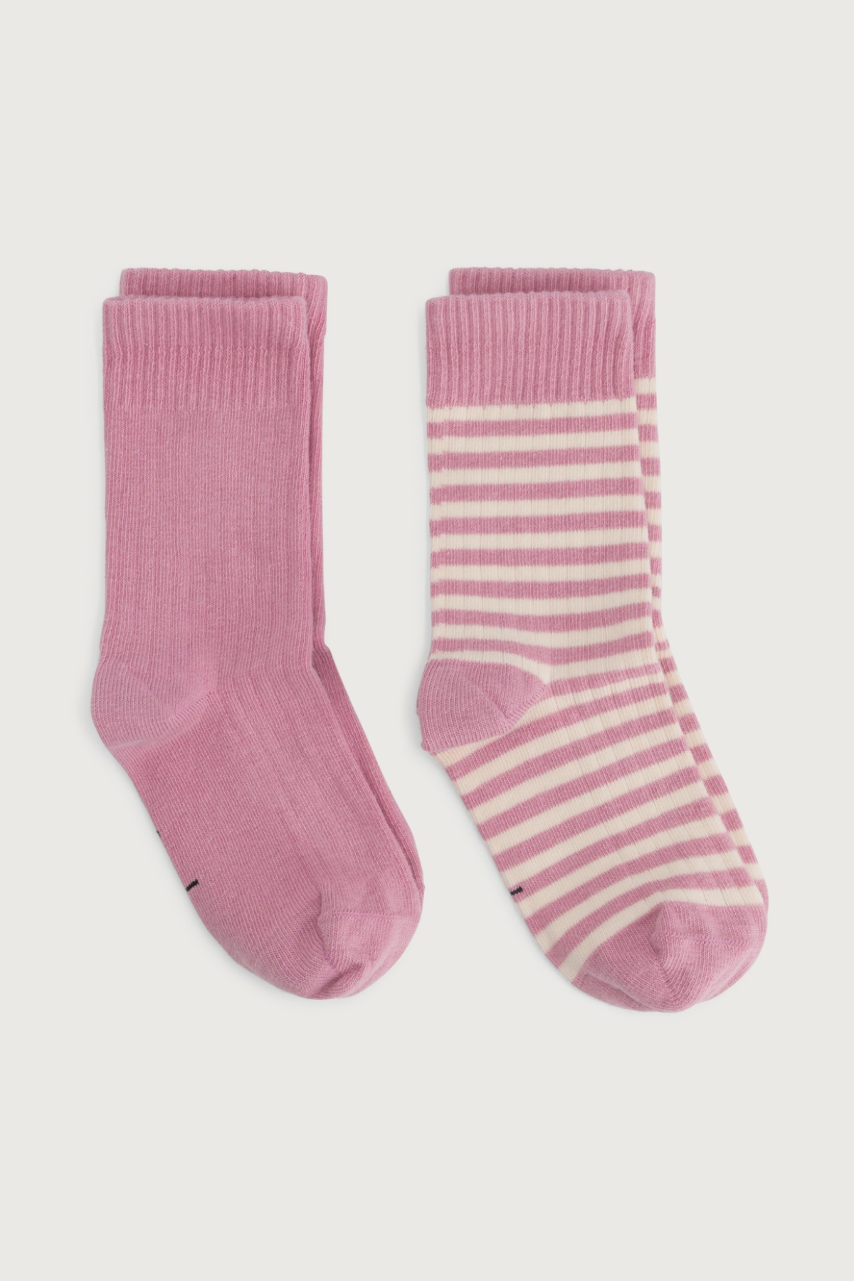 2er-Set Gerippte Socken | verschiedene Farben
