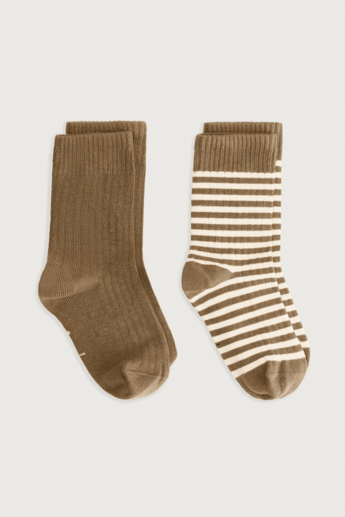 2er-Set Gerippte Socken | verschiedene Farben