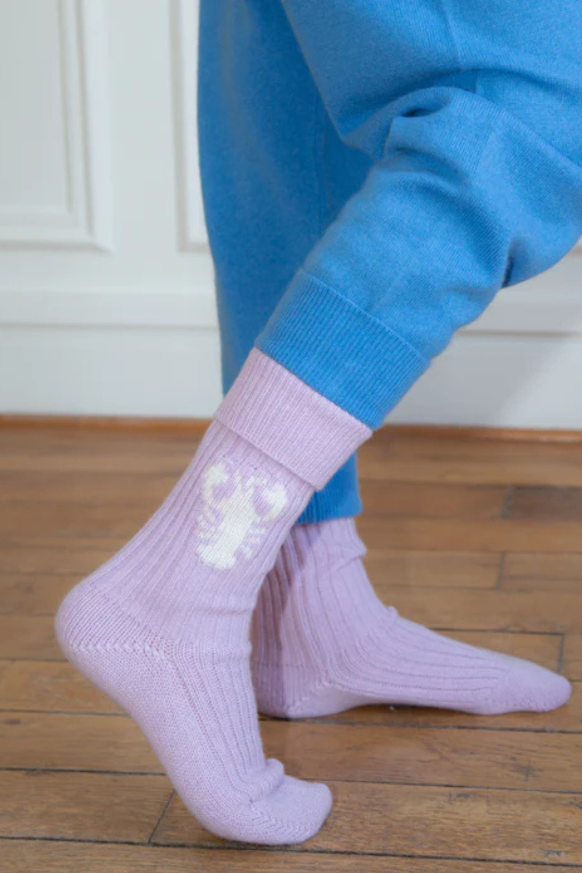 Socken "Papalobster" | 100% Kaschmir