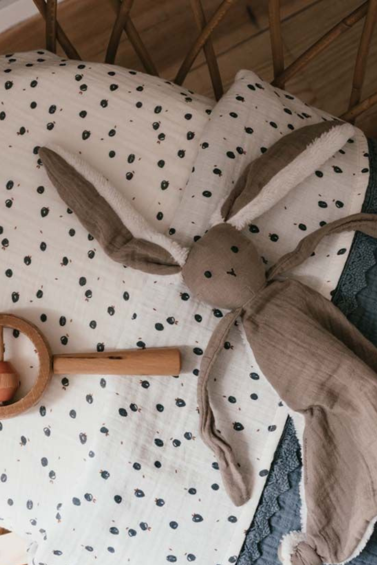 Baby Spannbettlaken "Lugo" | off white