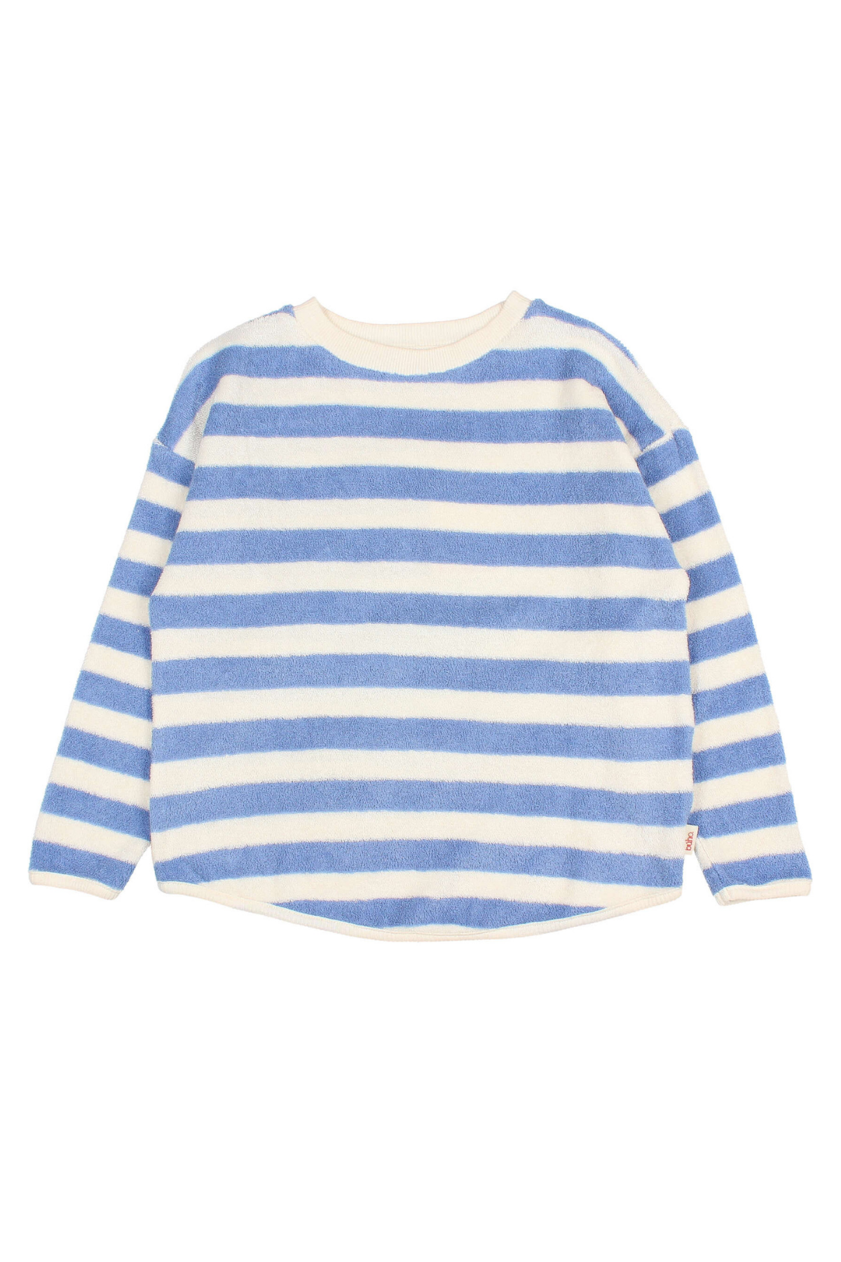 Gestreiftes Sweatshirt aus Bio-Baumwolle