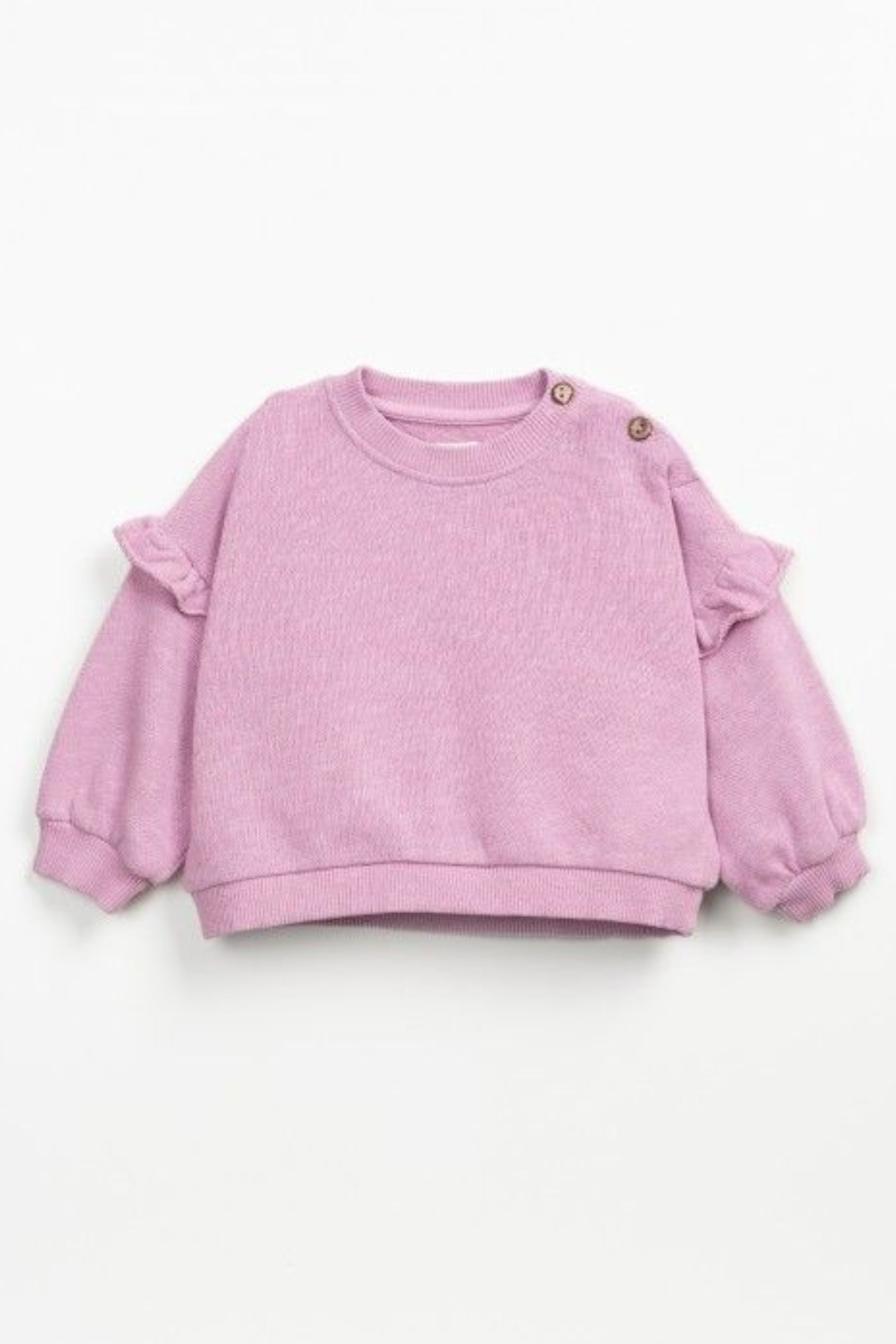Sweatshirt mit Rüschen
