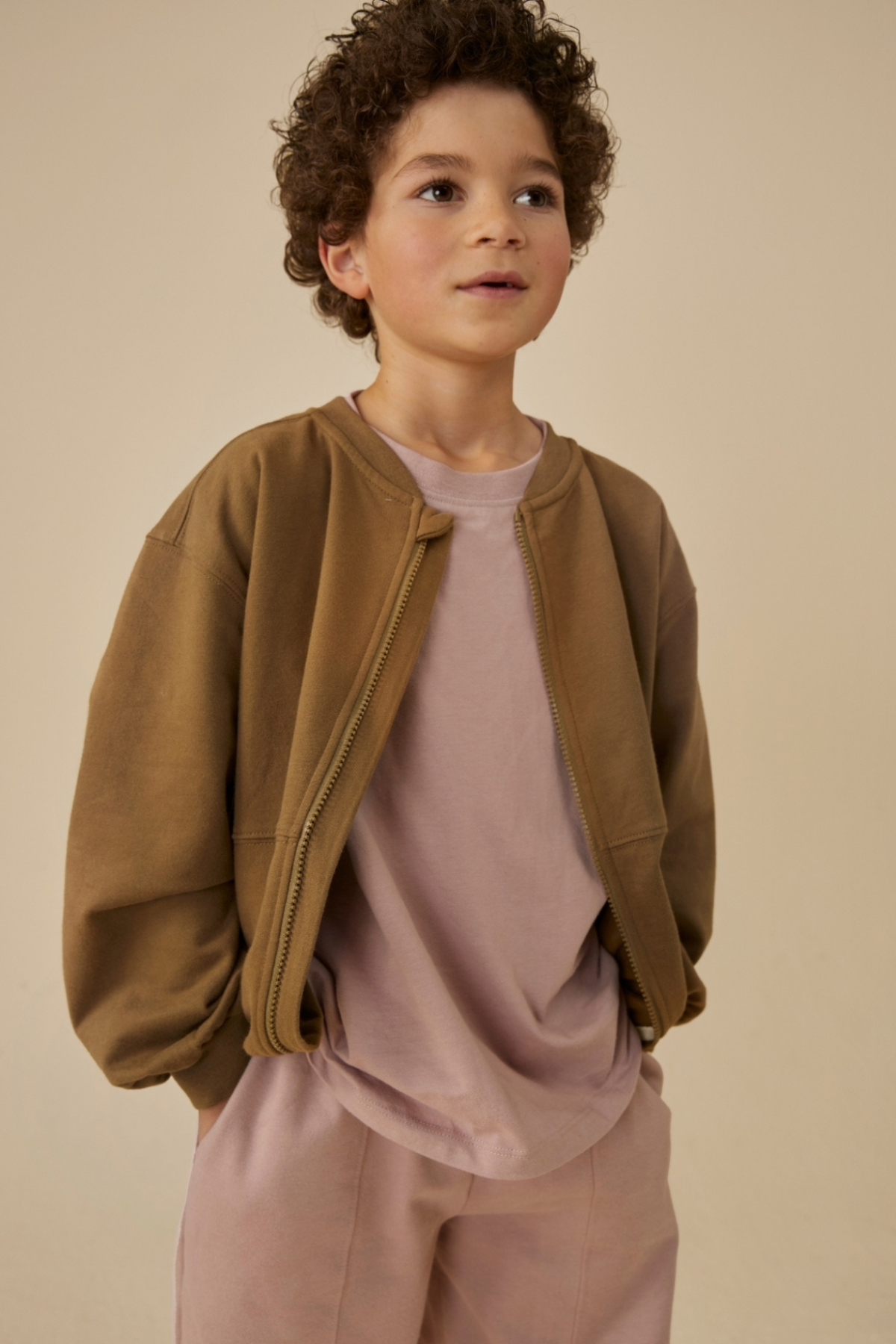 Bomber Sweatjacke | verschiedene Farben