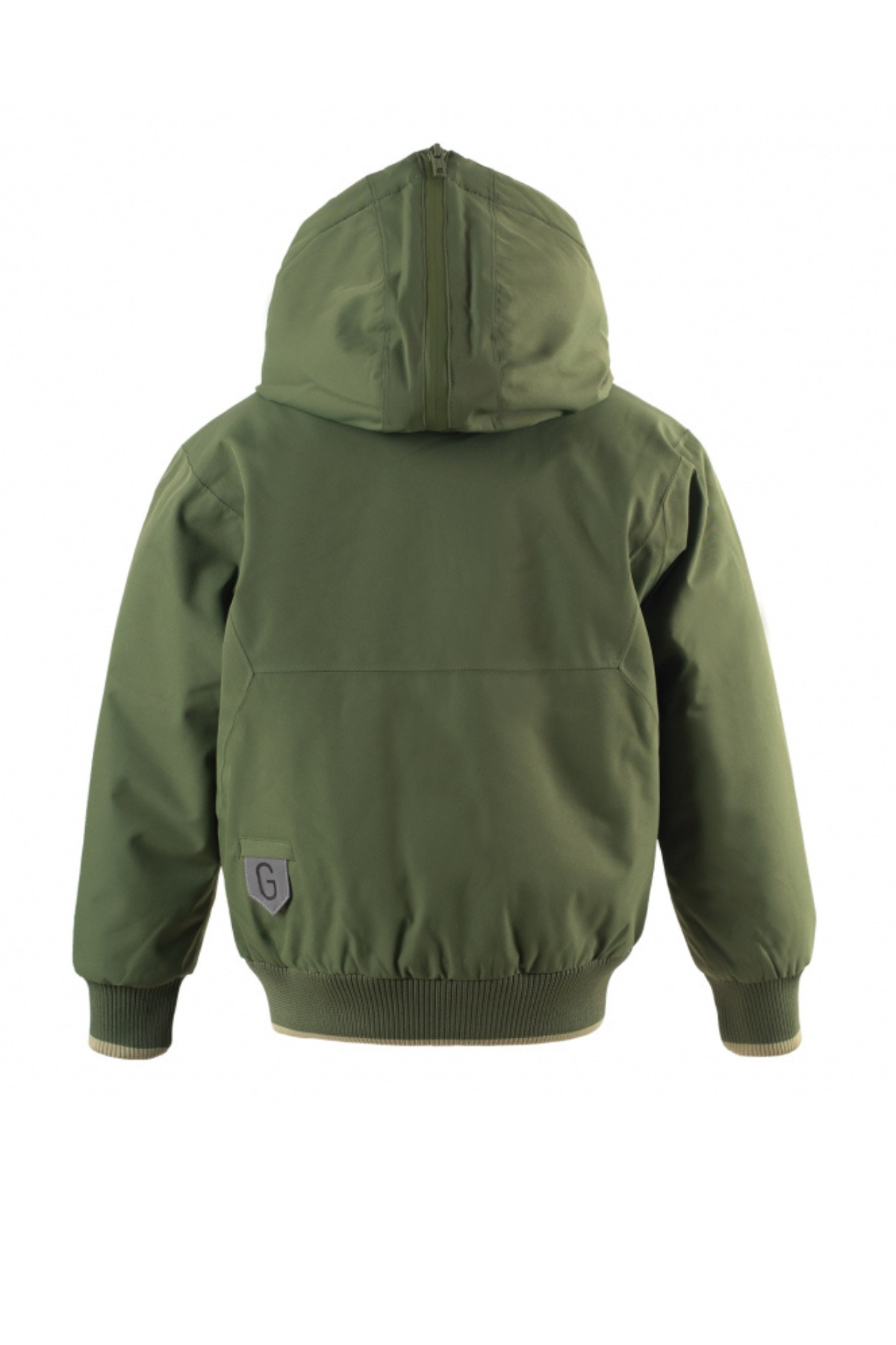 Wasserdichte Jacke "Tiger Feet" mit Teddy-Futter | sky captain blue