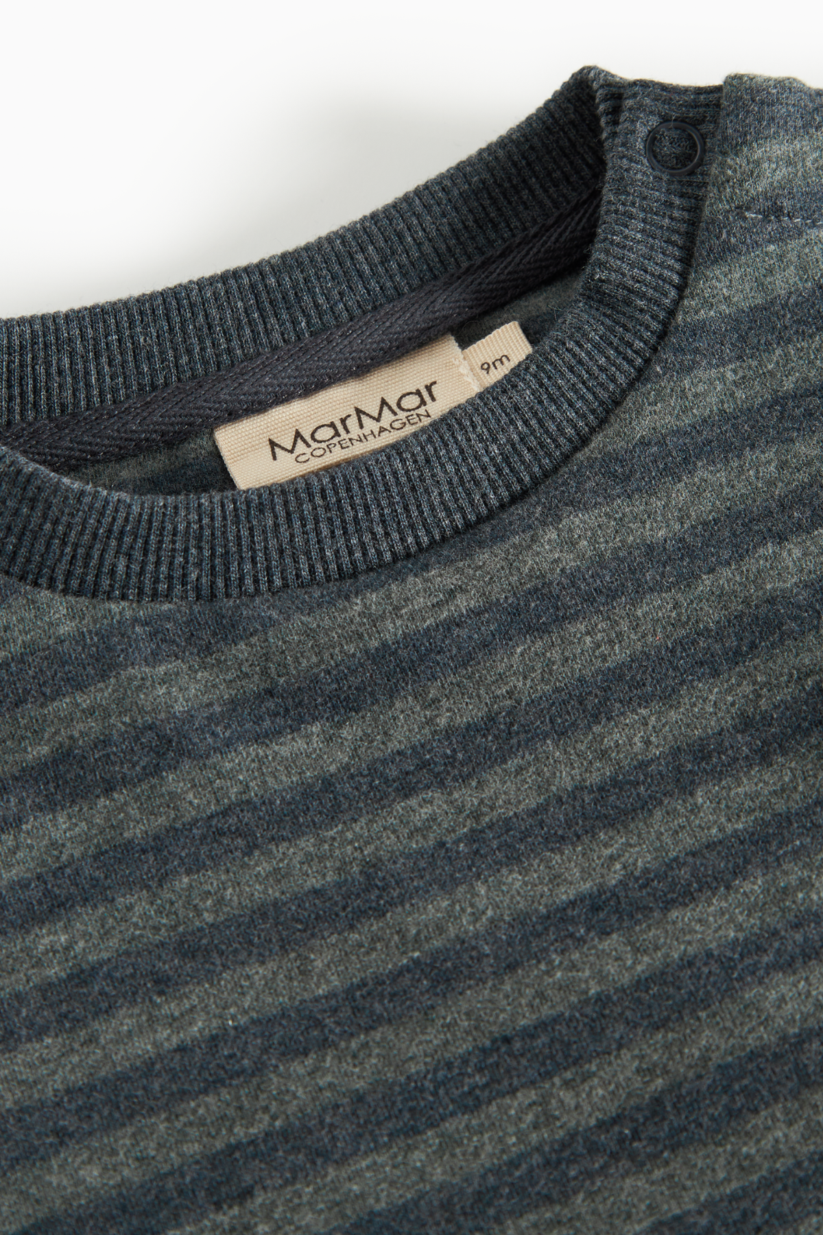 Baby Sweatshirt "Tammas B" | Forest Stripe