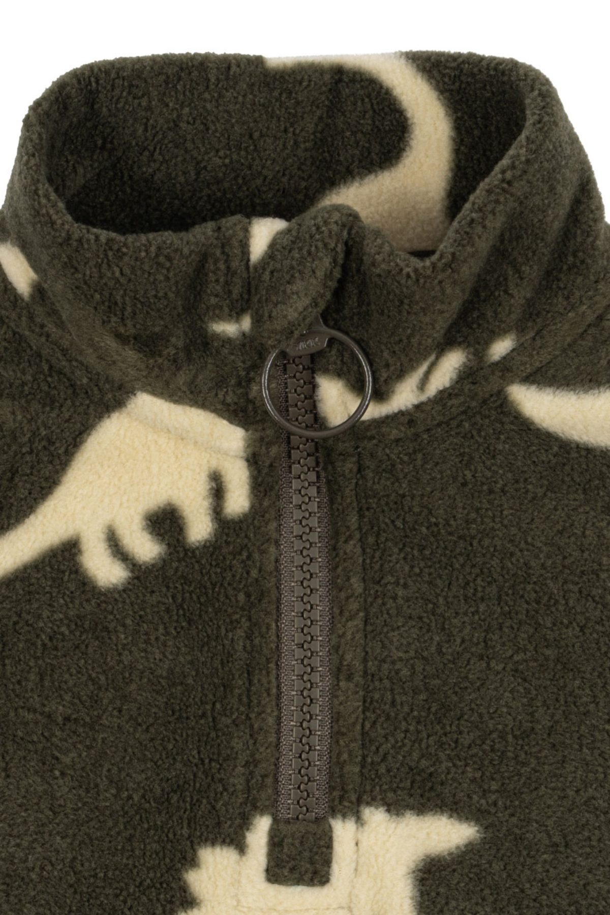 Fleece-Sweatshirt "Tavi" | Dino Silhouette