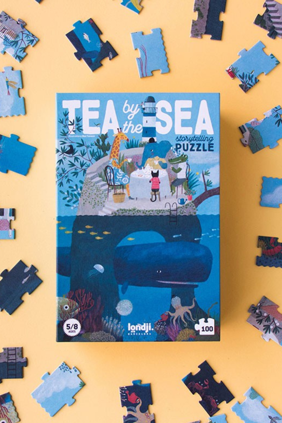Puzzle | Tea by the sea | 100 Teile