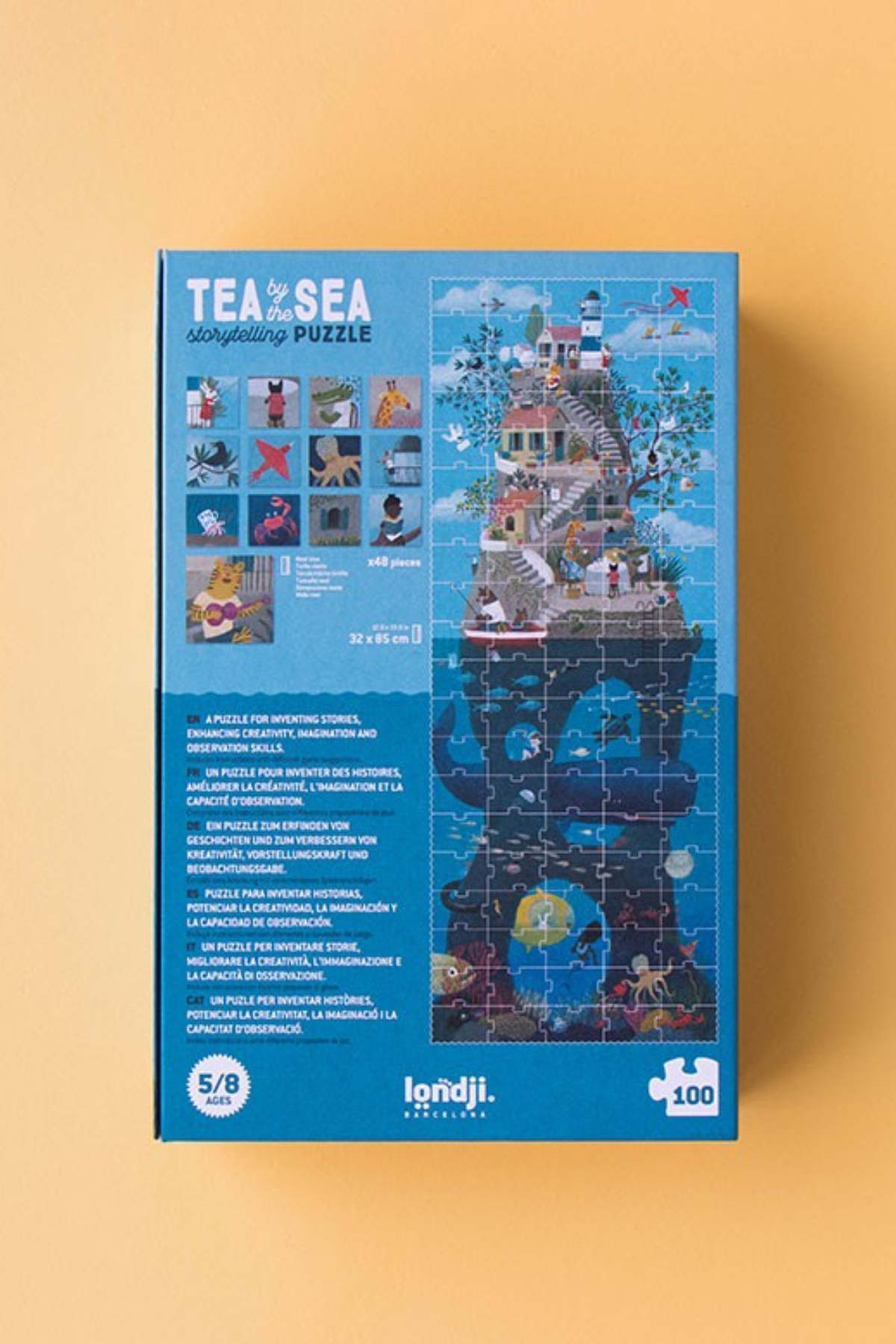 Puzzle | Tea by the sea | 100 Teile