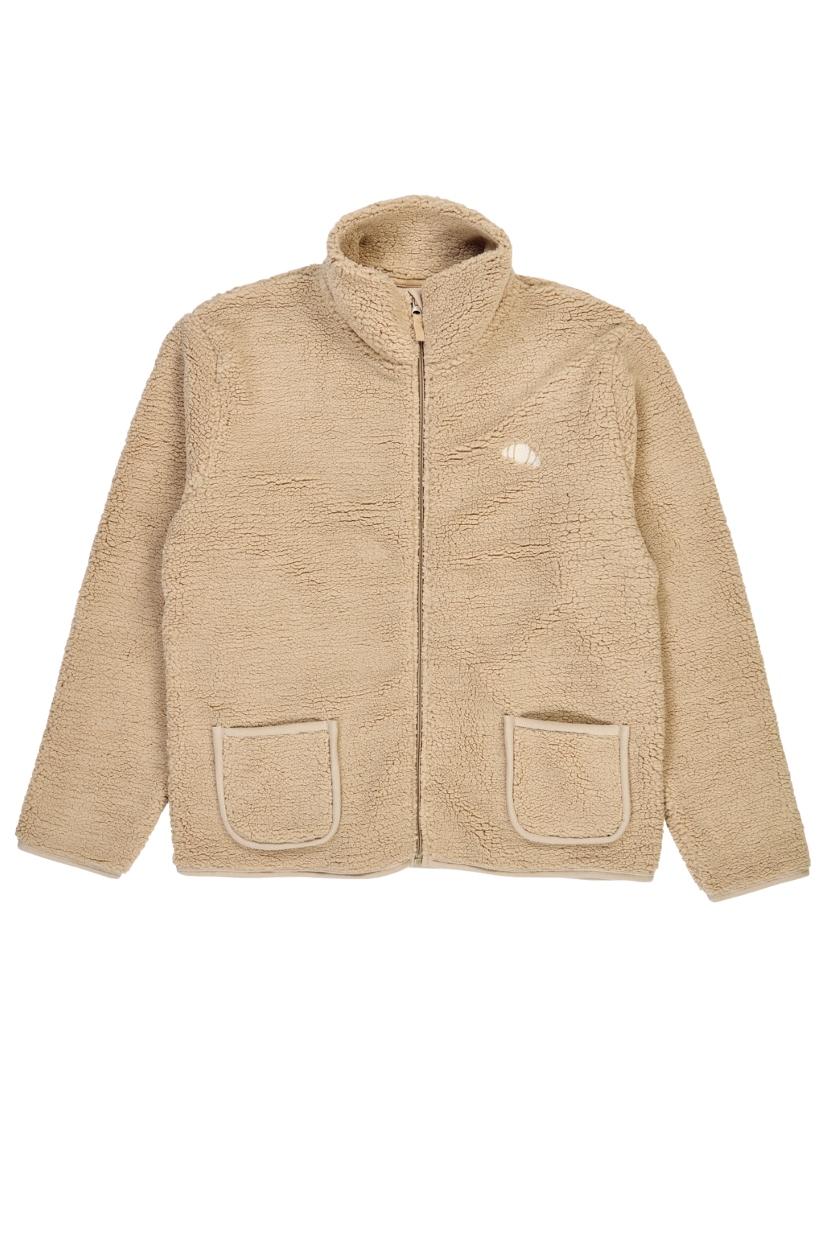 Mom-Teddyjacke "Melun" | Iced Coffee