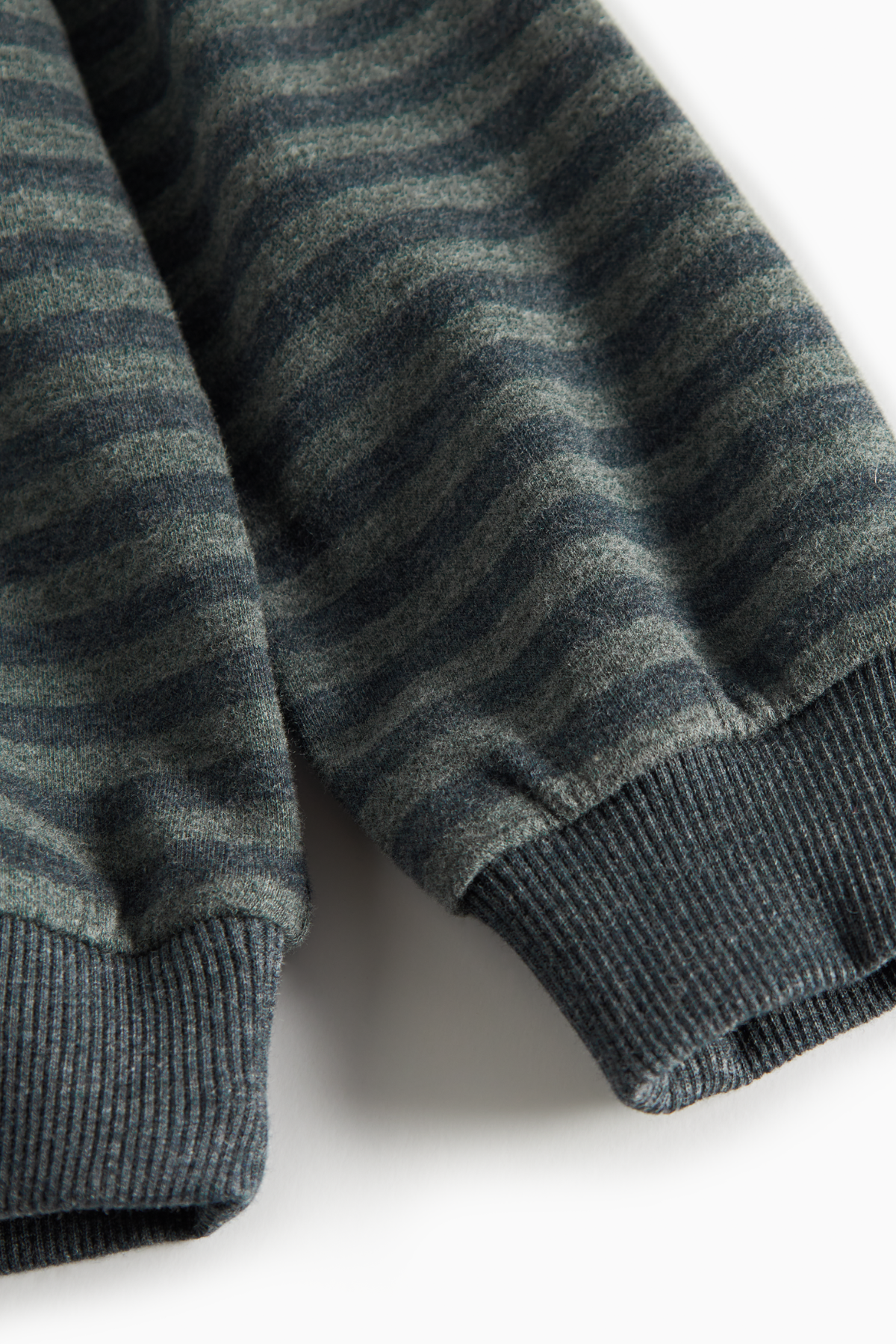 Polo-Sweatshirt "Thanos Polo" | Forest Stripe