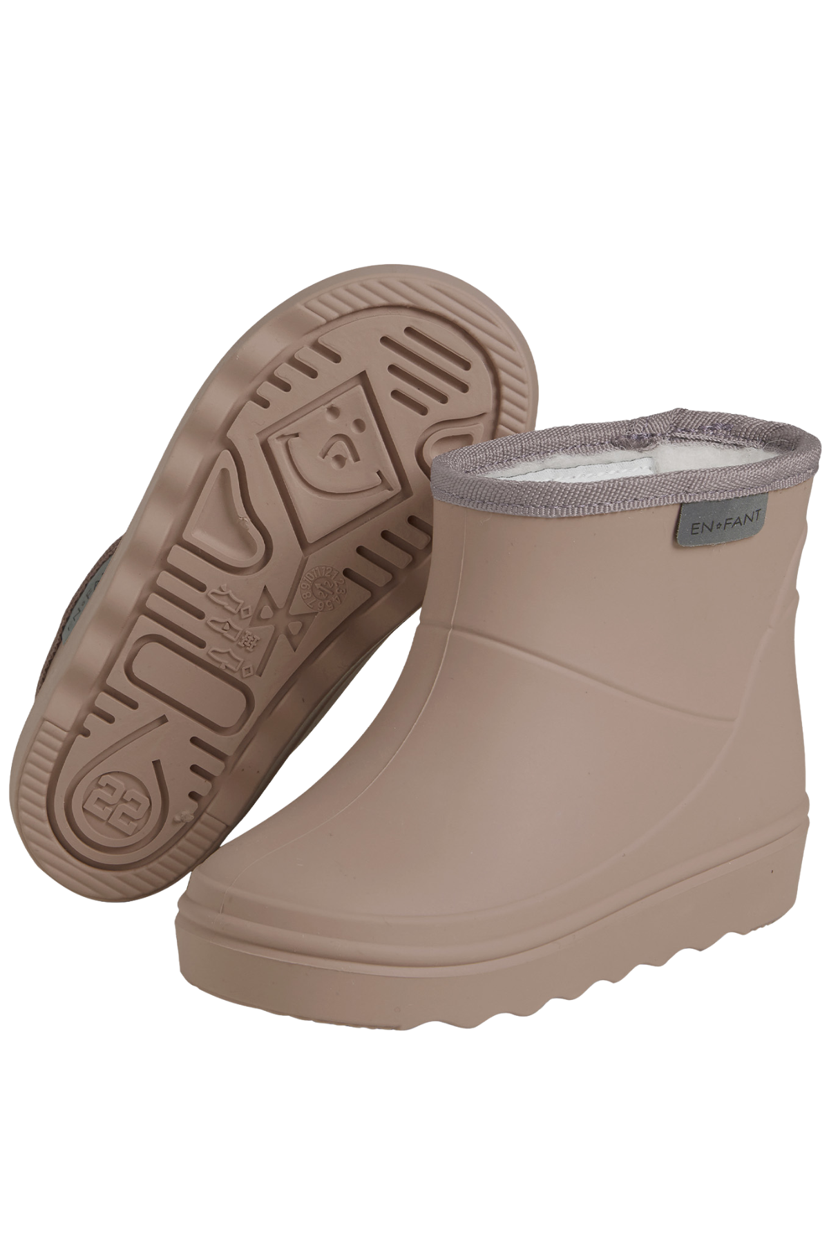 Kurze Gefütterte Gummistiefel | verschiedene Farben