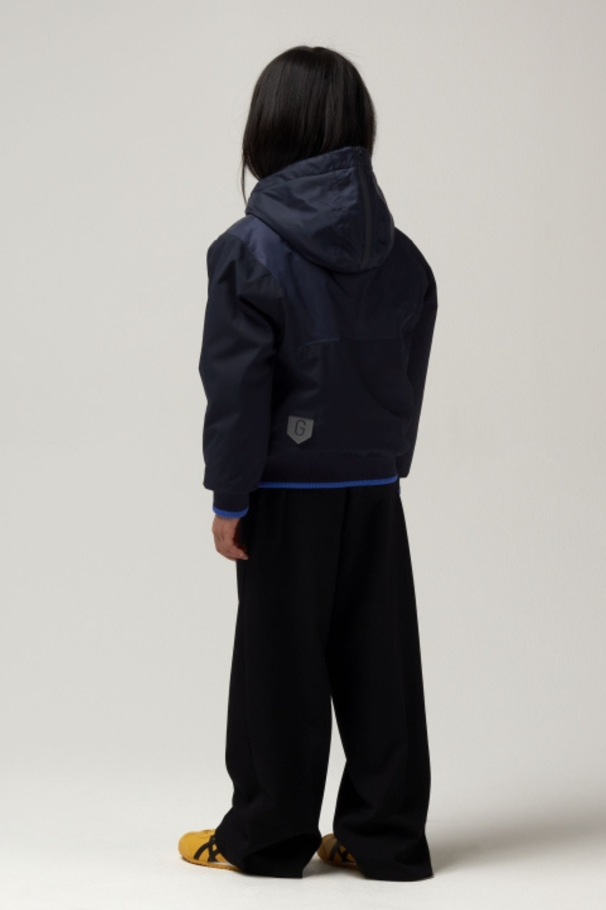 Wasserdichte Jacke "Tiger Feet" mit Teddy-Futter | sky captain blue