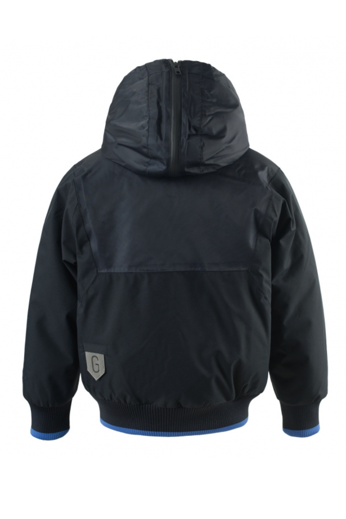 Wasserdichte Jacke "Tiger Feet" mit Teddy-Futter | sky captain blue