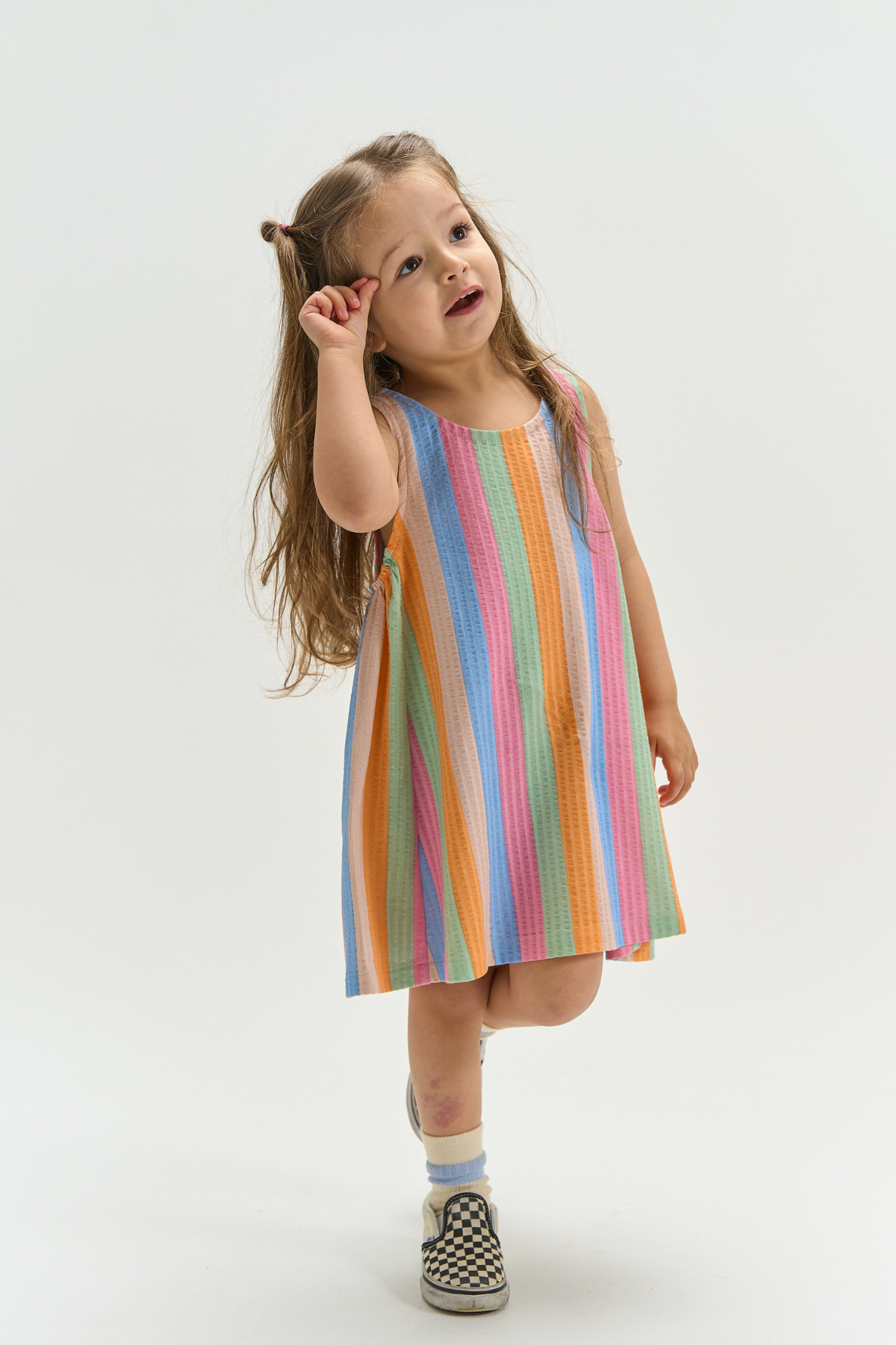 Kleid "Tracie" | Multi Striped