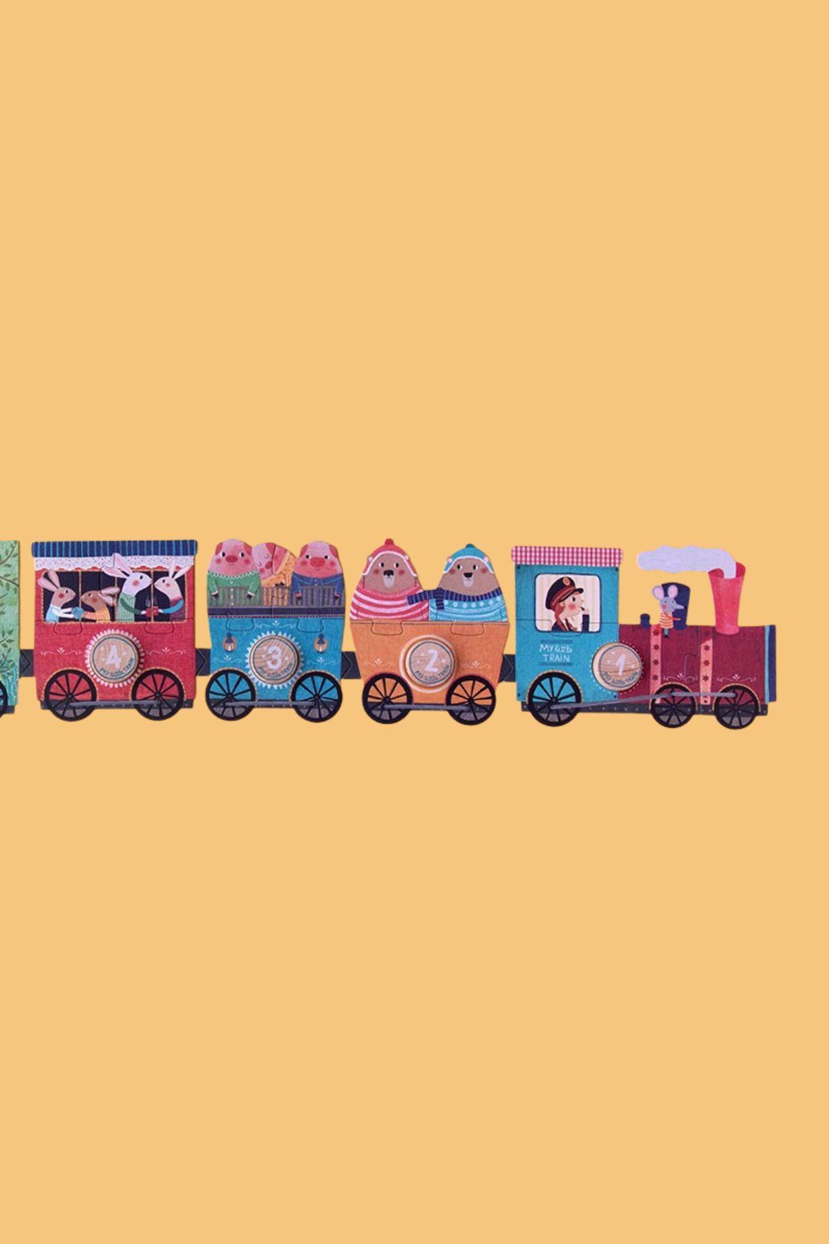 Puzzle | My little Train | 10 x 3 Teile