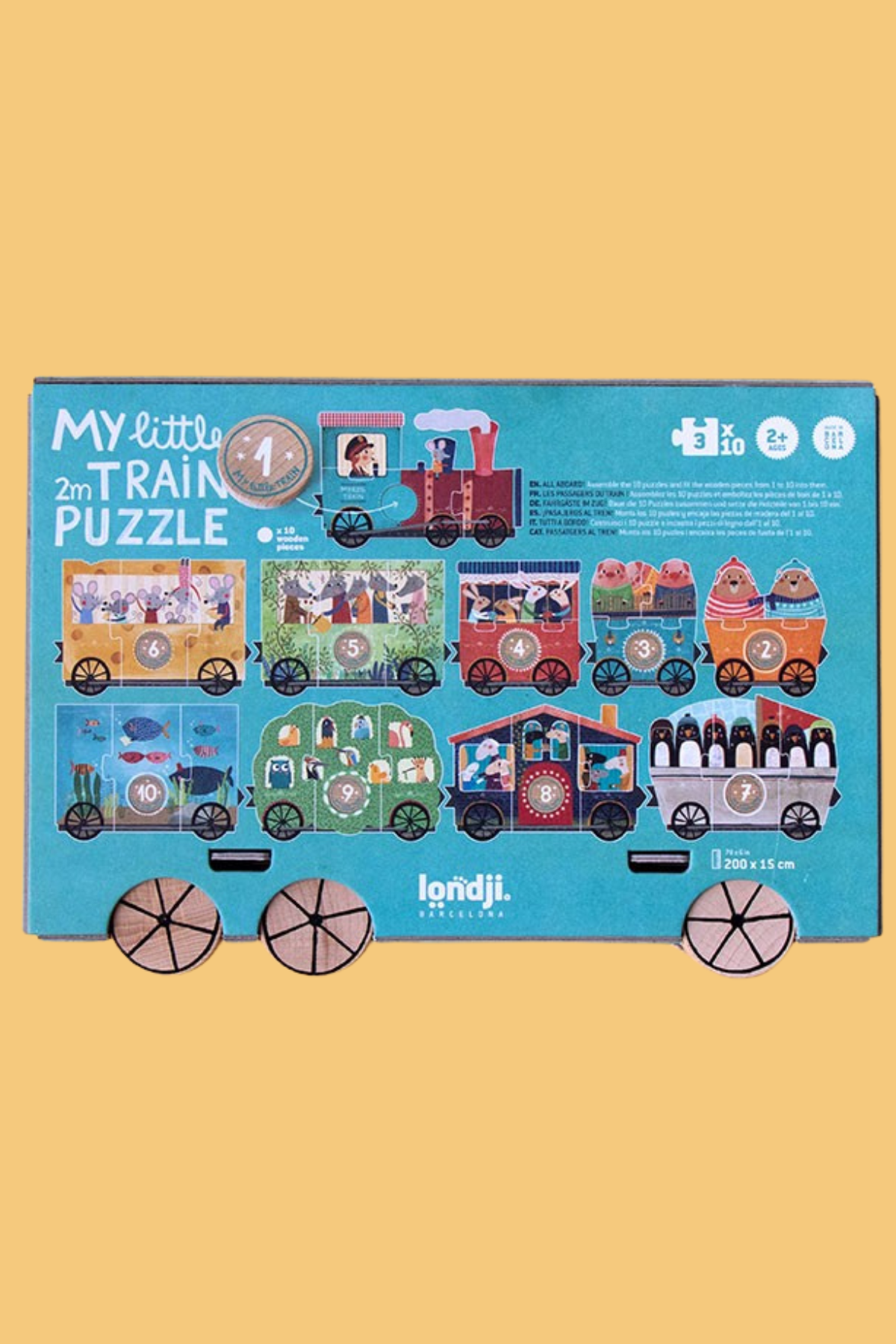 Puzzle | My little Train | 10 x 3 Teile
