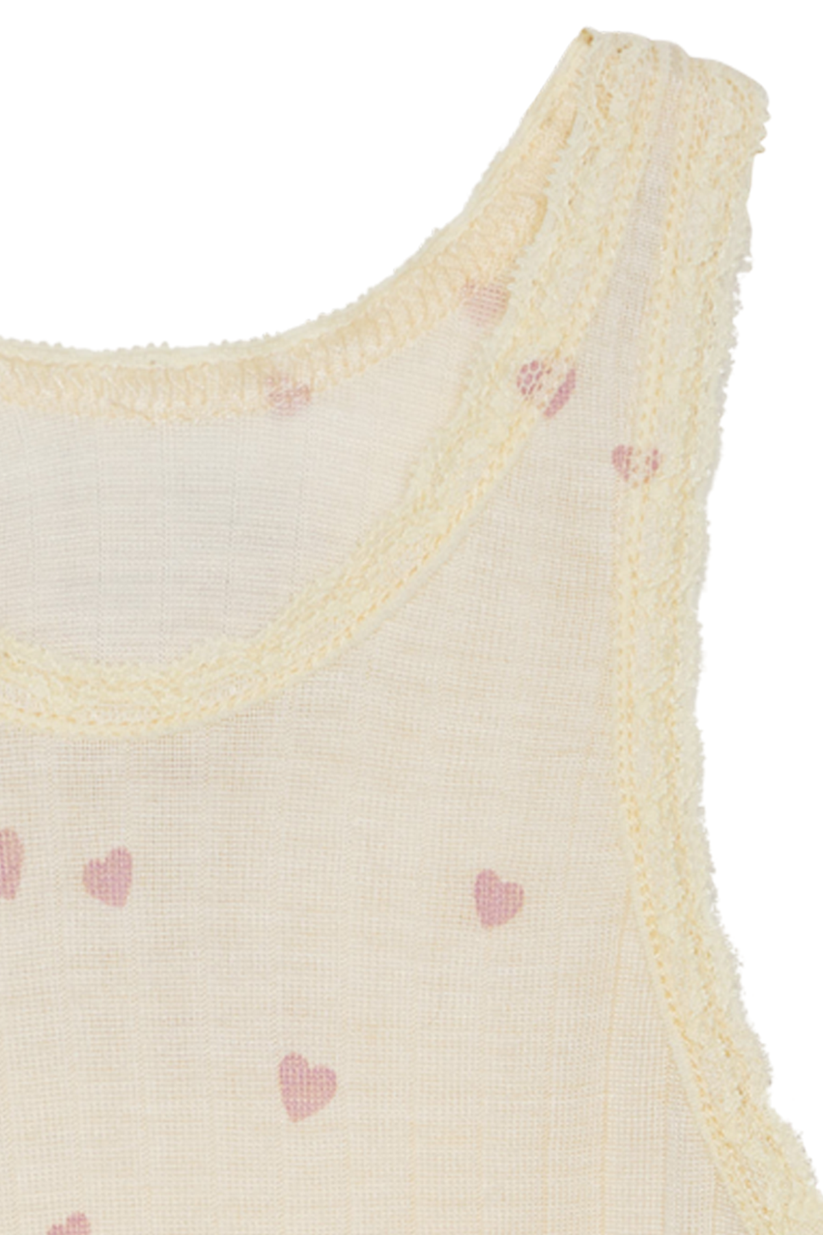 Top "Fricel" mit Herzchenprint
