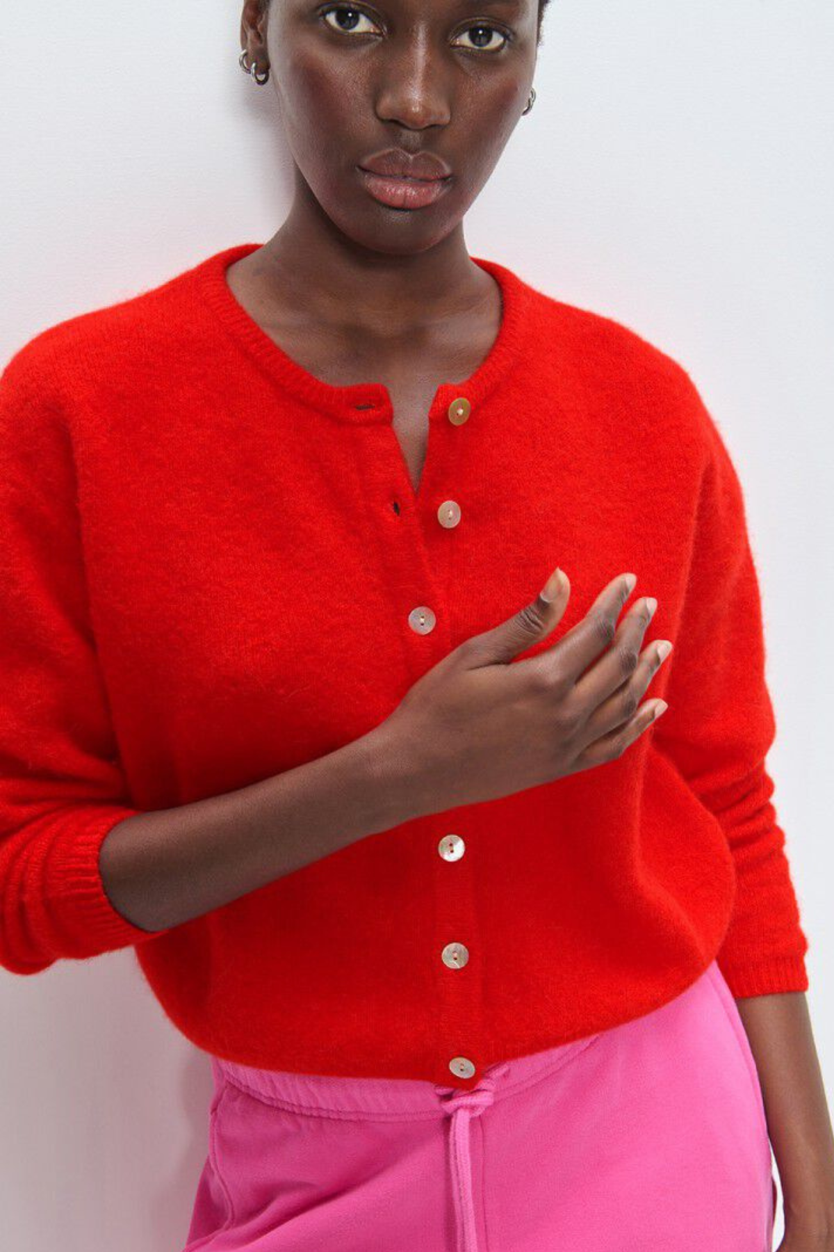 Cardigan „Vitow“ für Erwachsene aus Alpaka-Mix | verschiedene Farben