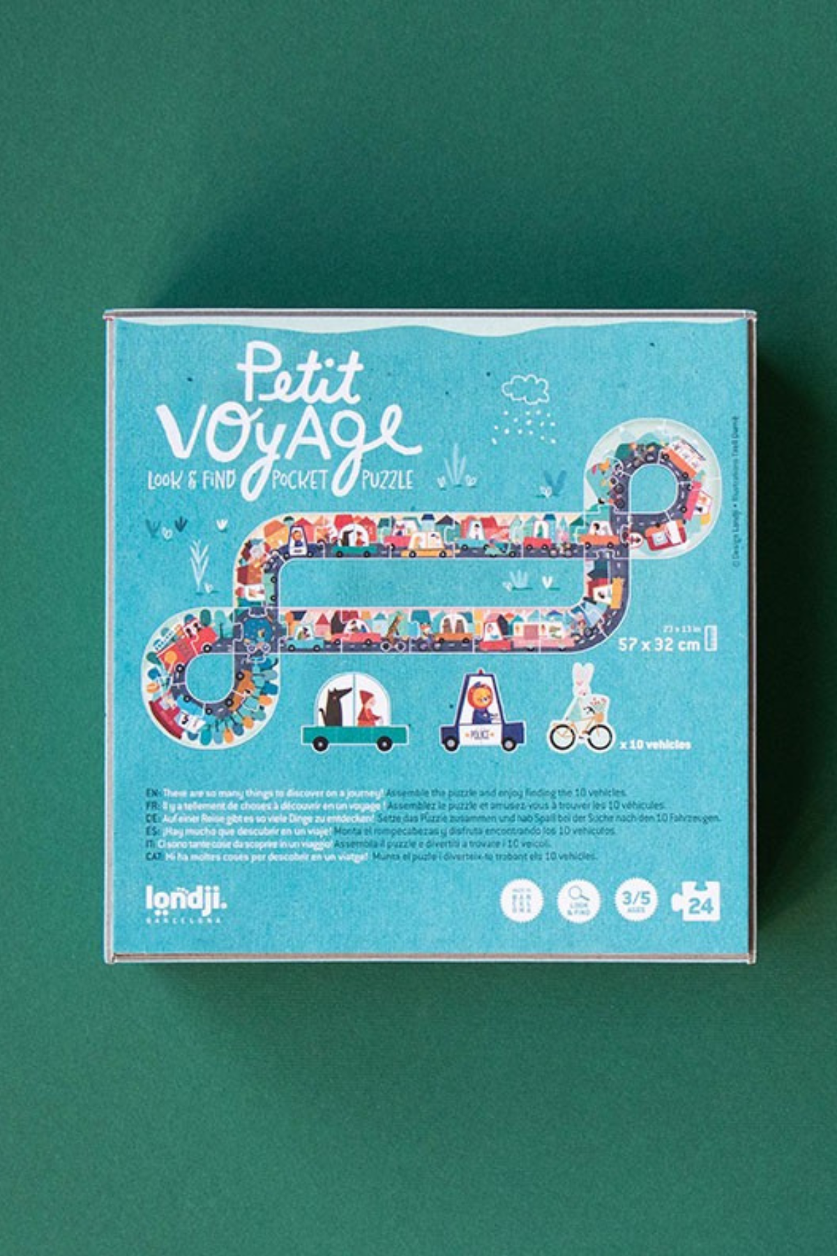 Pocket Puzzle | Petit Voyage | 24 Teile