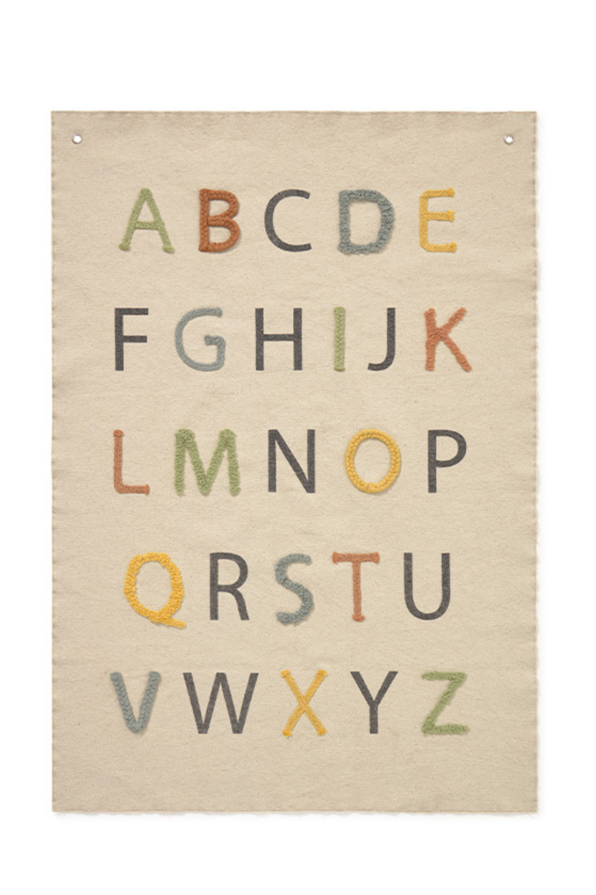 Wandteppich "Color ABC"